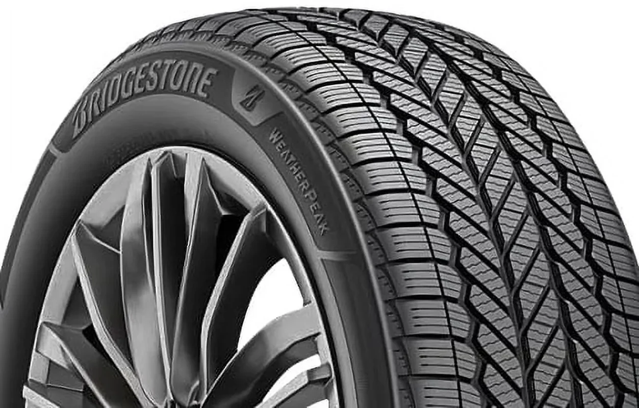 195/55R16 Bridgestone Weatherpeak 87V All Season 3PMSF Rated 70K Mi Warranty BR006051 / 195/55/16 / 1955516 - Image 2