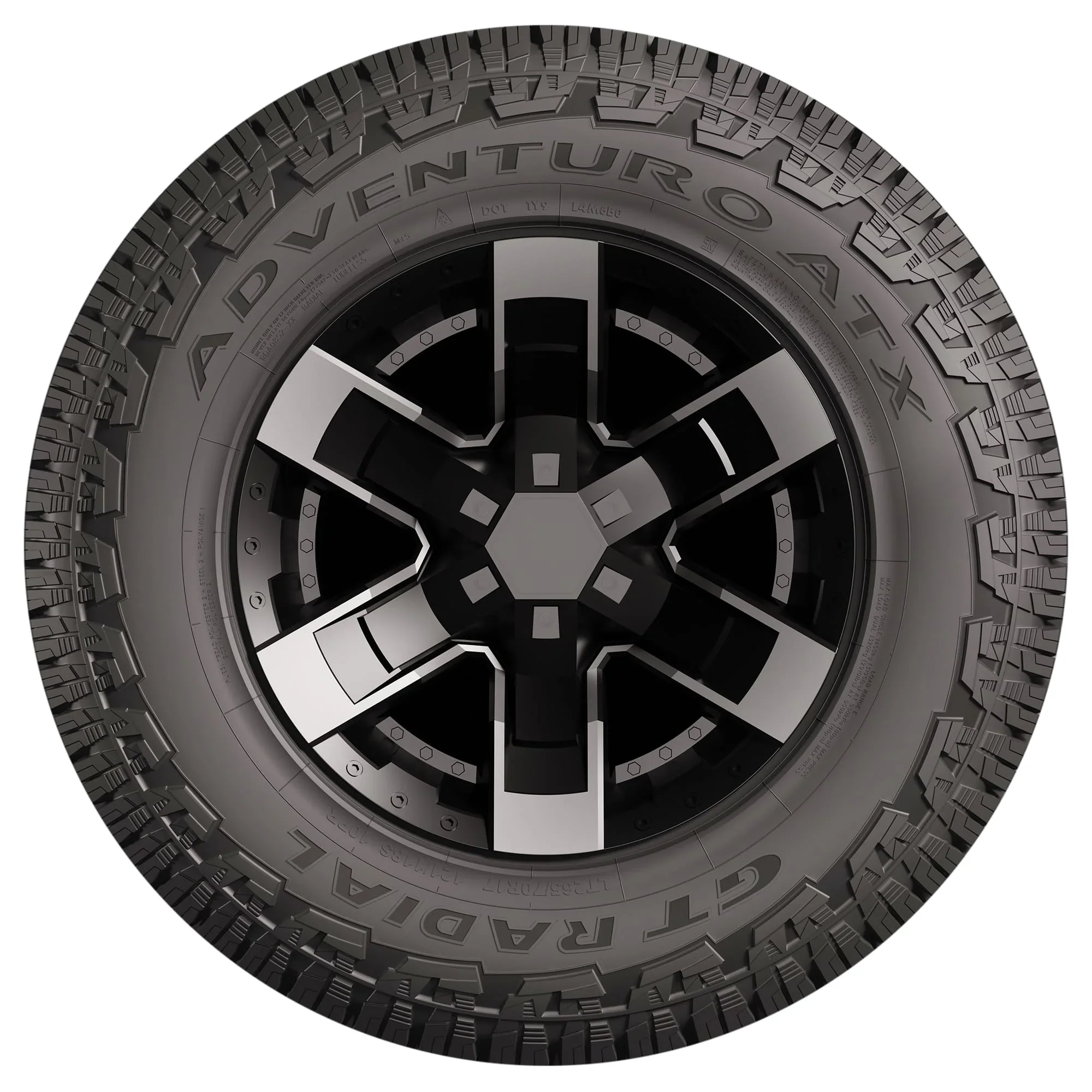 Adventuro ATX All Terrain P265/70R16 111T Light Truck Tire - Image 2