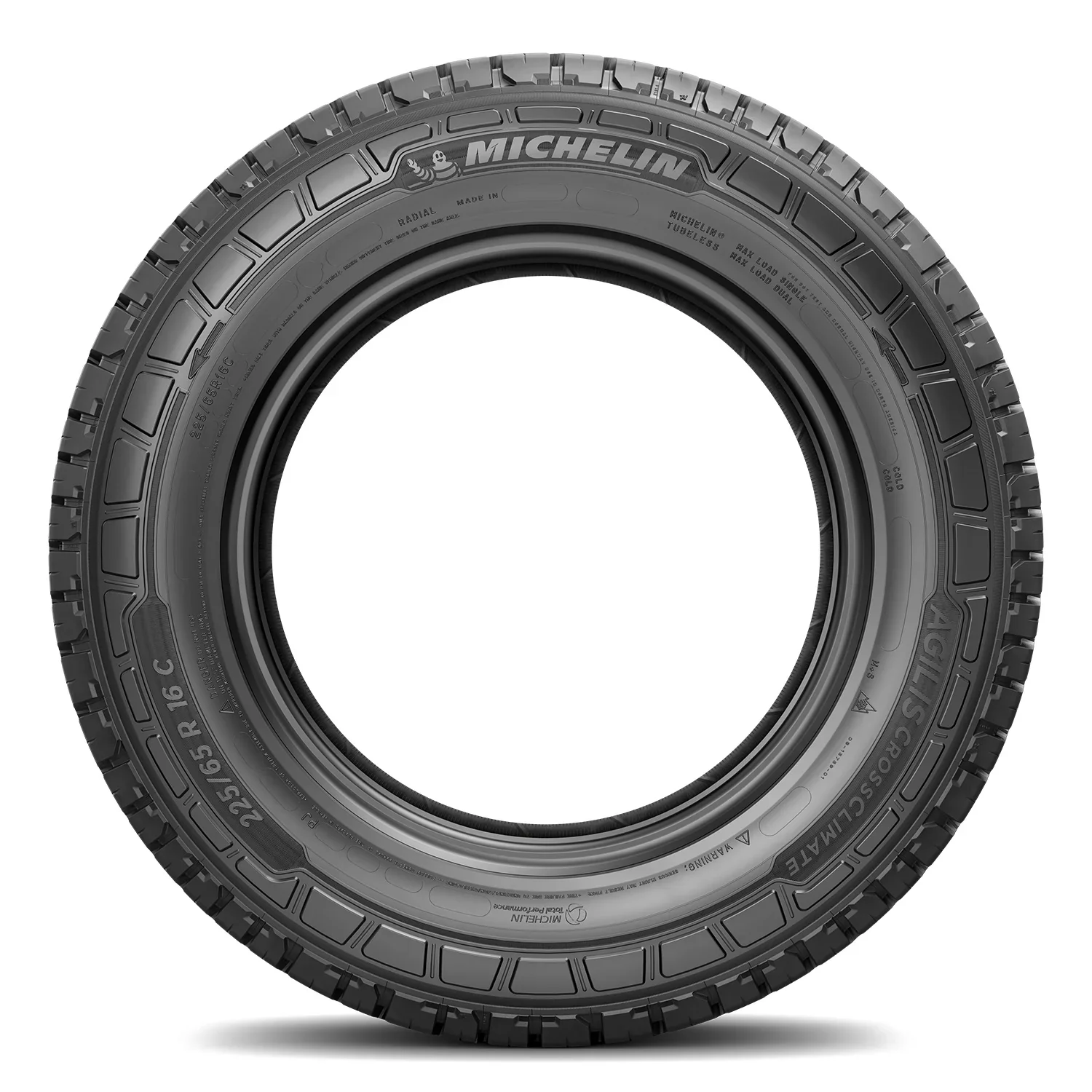 LT265/60R20 Michelin Agilis Crossclimate Commercial Van 121/118R E Light Truck Tire - Image 3
