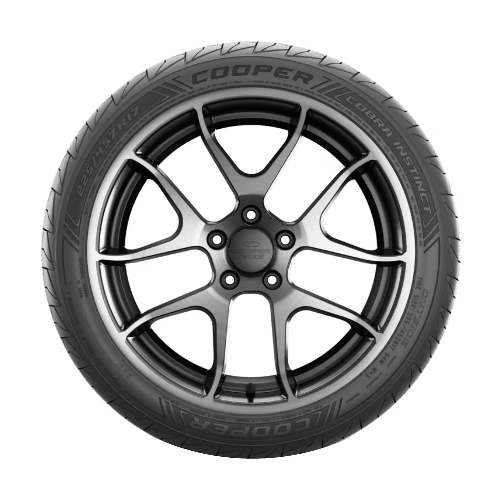 245/45ZR18 Cooper Cobra Instinct All Season 100Y XL Passenger Tire - Image 2