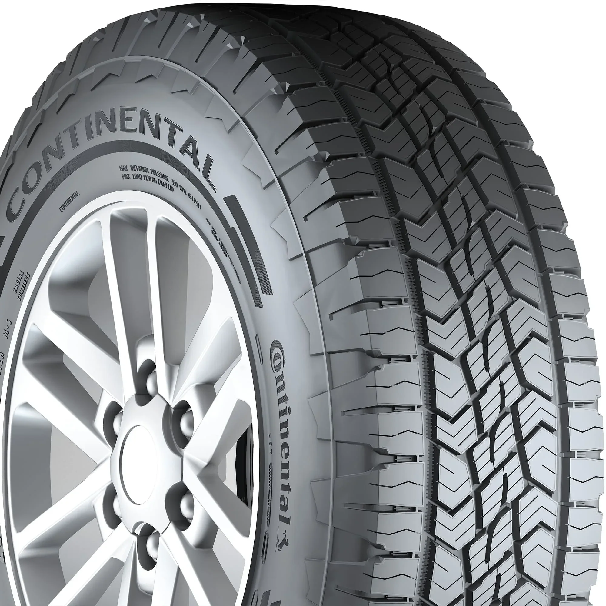 255/60R18 Continental Conticrosscontact ATR All Terrain 108T Suv/Crossover Tire - Image 6