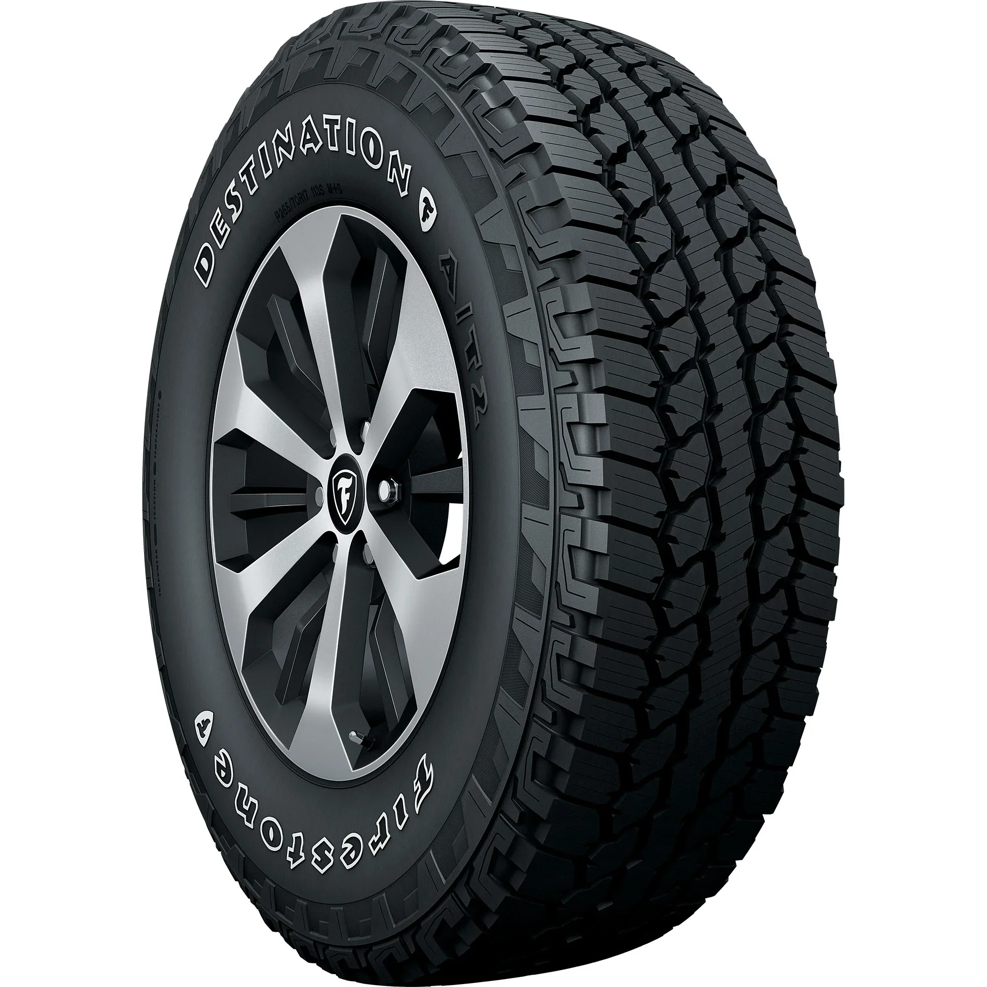 P275/65R18 Firestone Destination A/T2 All Terrain 114T Light Truck Tire - Image 5