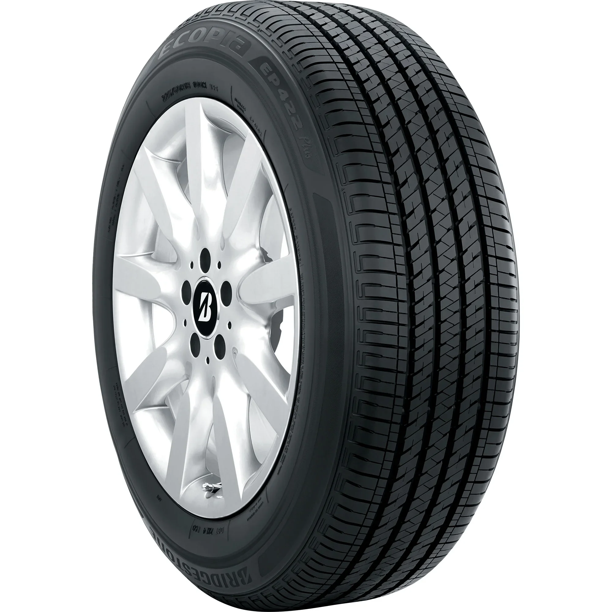 205/55R17 Bridgestone Ecopia EP422 plus All Season 91H Passenger Tire - Image 5