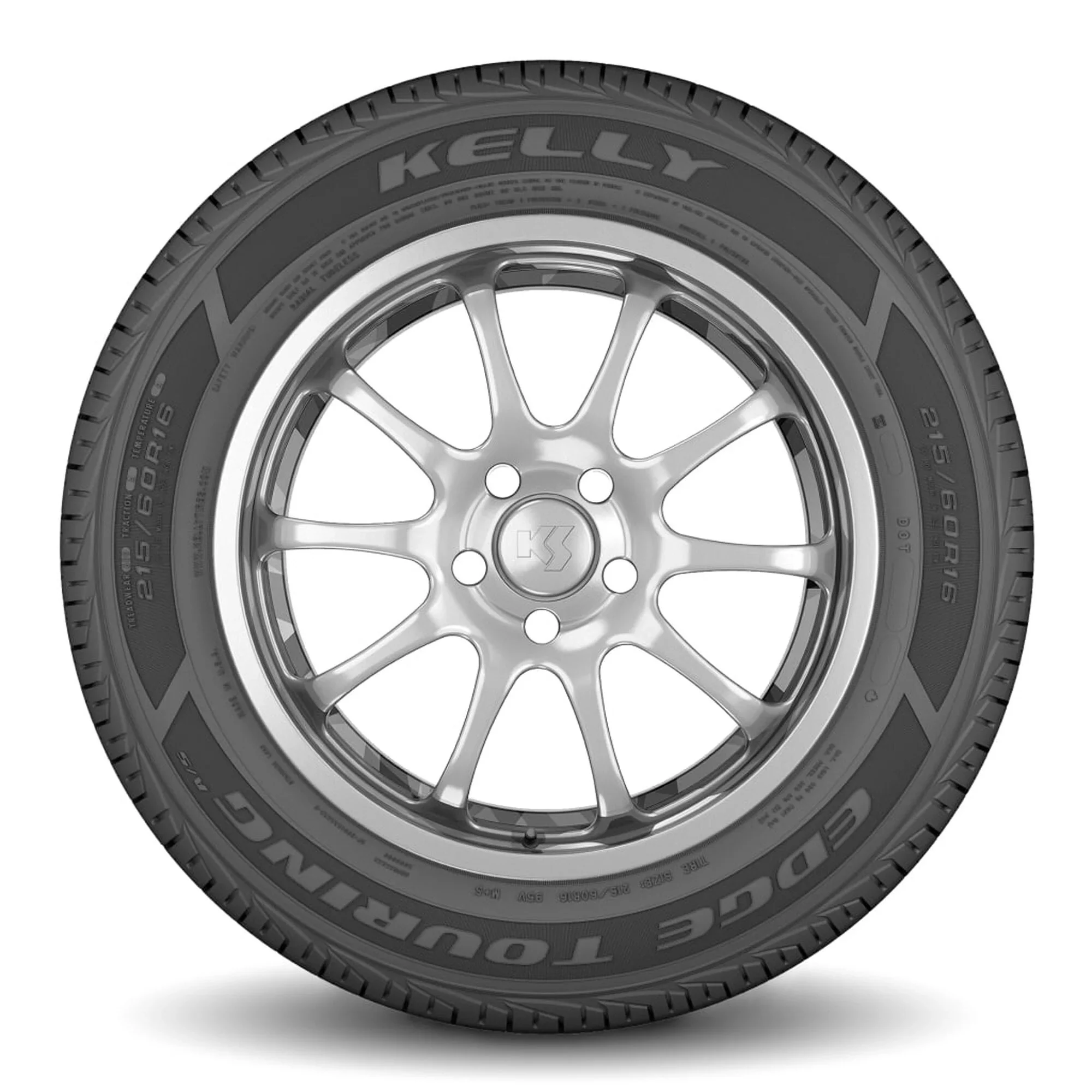 215/50R17 Kelly Edge Touring A/S All Season 95V Passenger Tire - Image 2