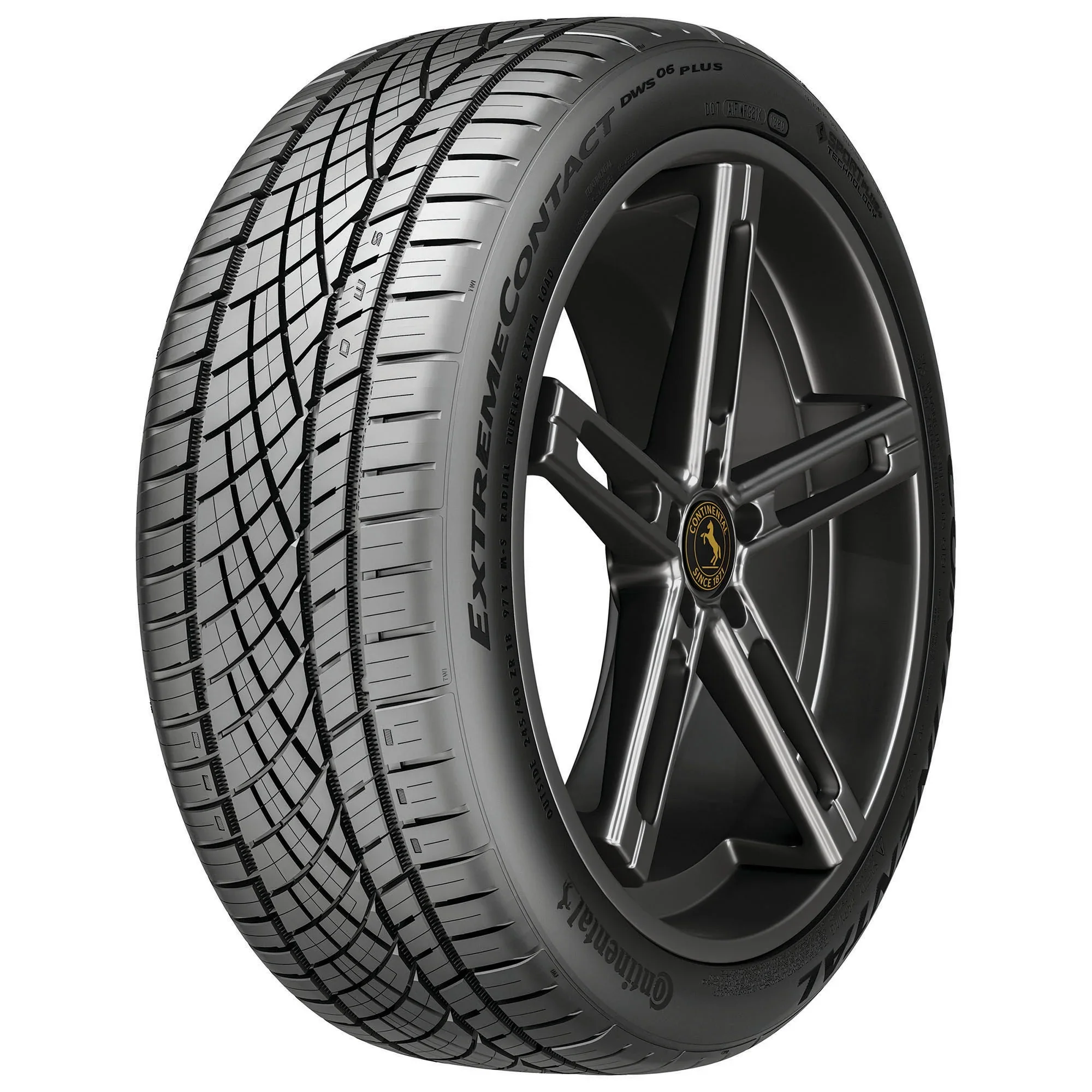 215/45ZR17 Continental Extremecontact DWS06 plus UHP All Season 91W XL Passenger Tire