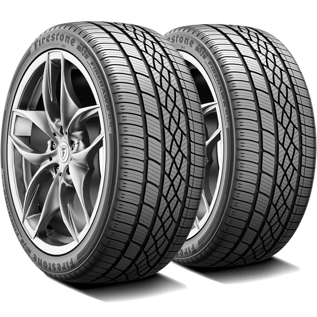 215/45R17 Firestone Firehawk A/S V2 All Season 91W XL Passenger Tire - Image 4