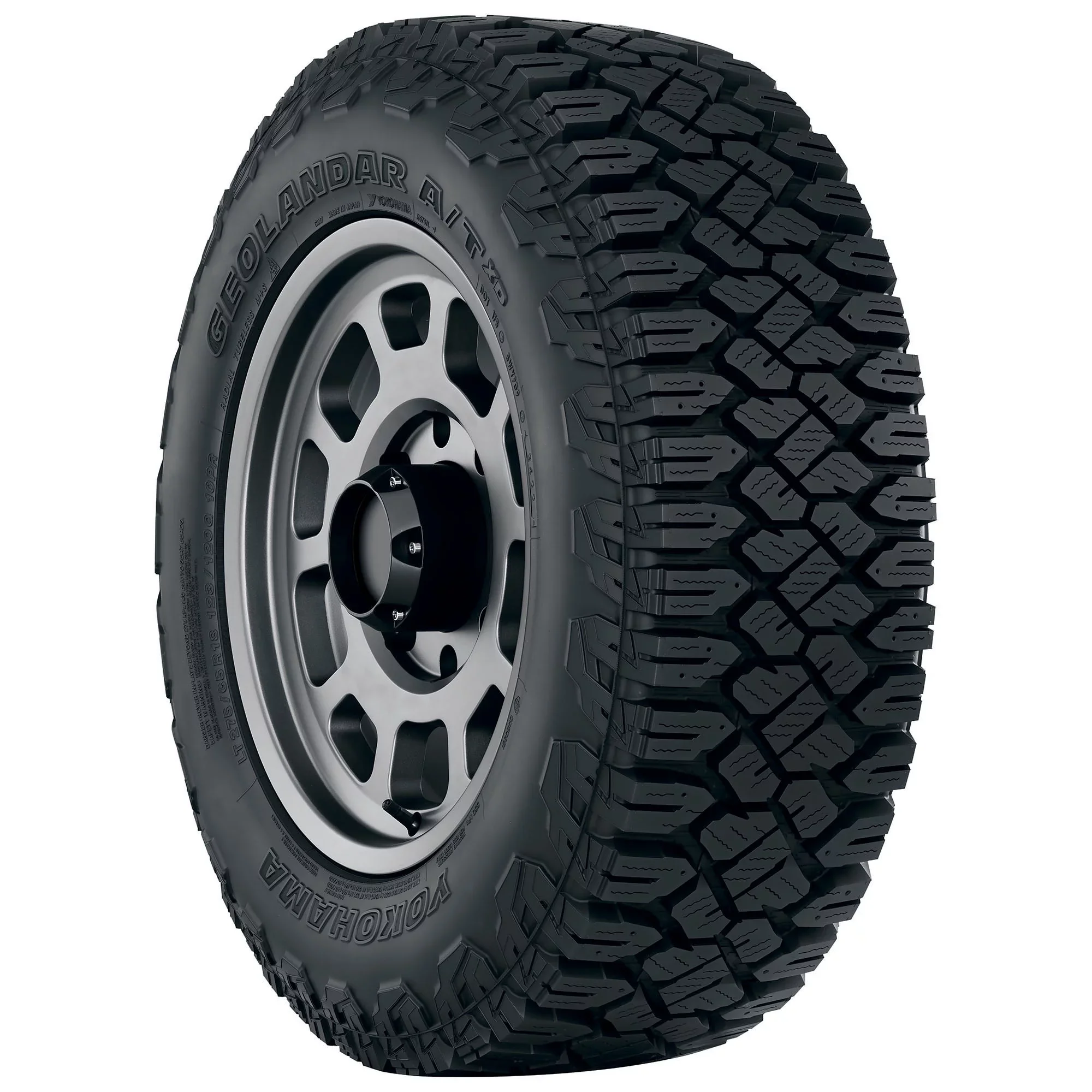 LT275/70R18 Yokohama Geolandar A/T XD All Terrain 125/122Q E Light Truck Tire - Image 5