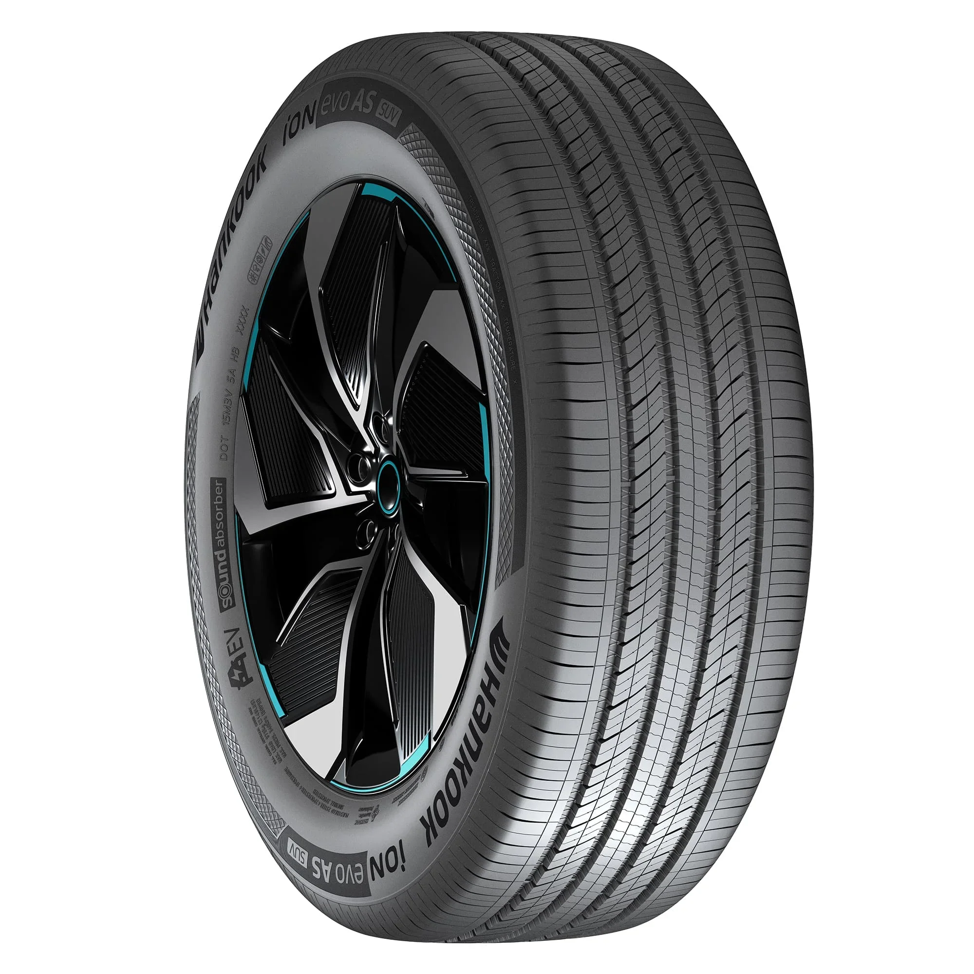 215/50R17 Hankook Ion Evo as SUV IH01A All Season 95V XL Passenger Tire - Image 5