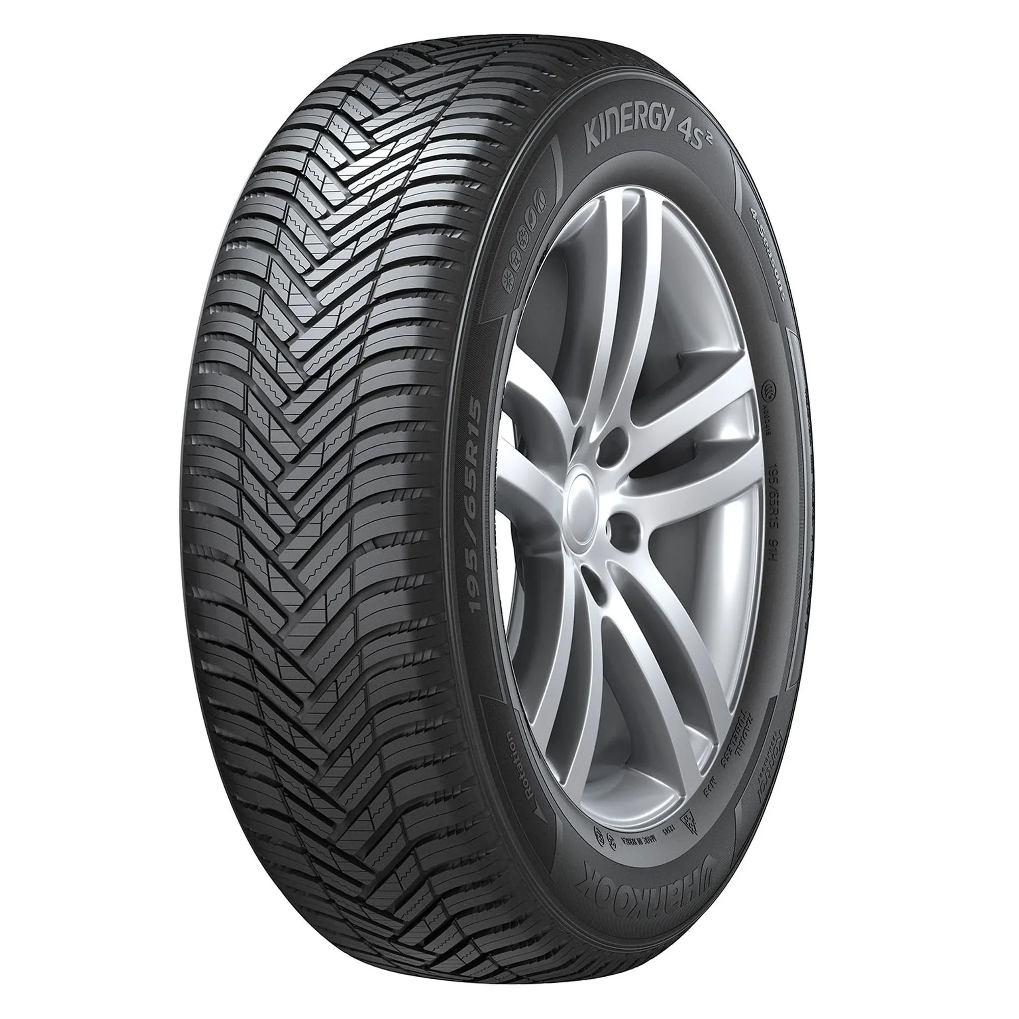 215/45R17 Hankook Kinergy 4S2 (H750) All Weather 91W XL Passenger Tire
