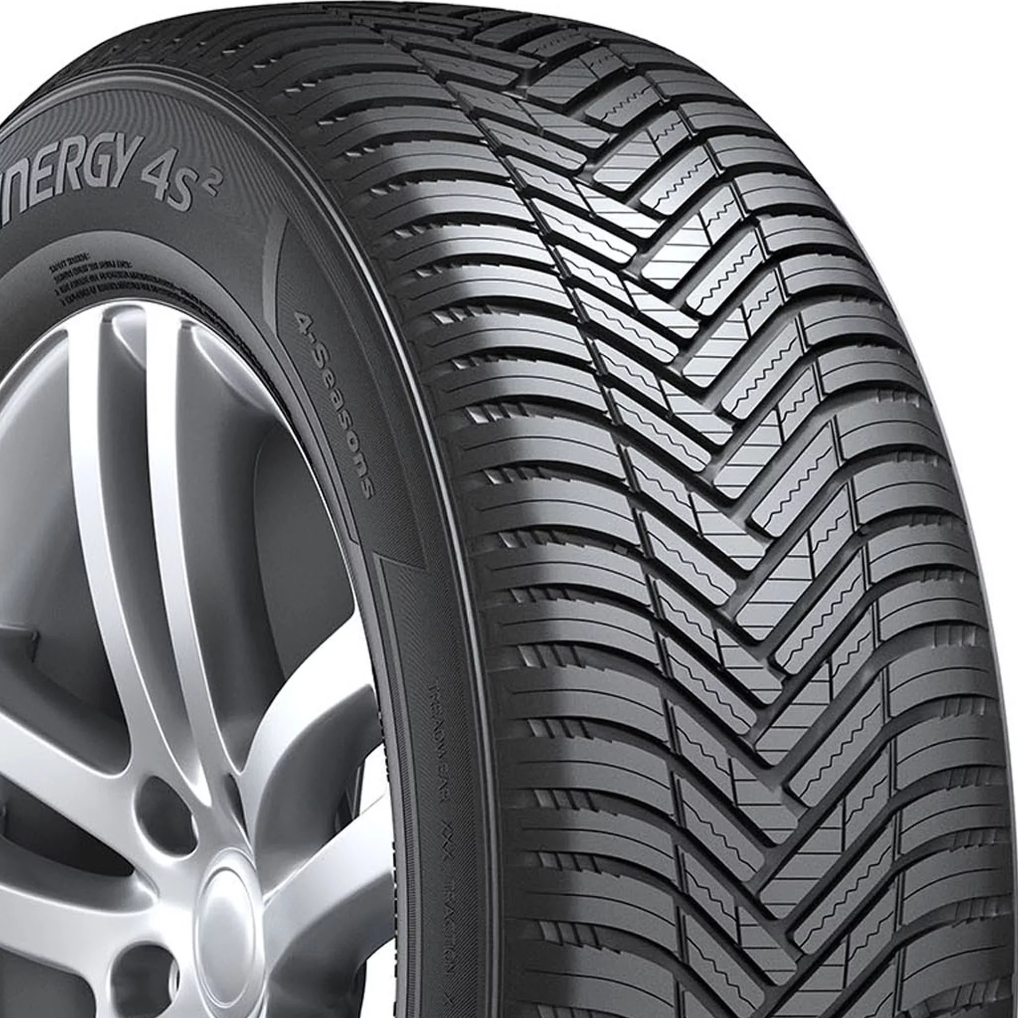 215/45R17 Hankook Kinergy 4S2 (H750) All Weather 91W XL Passenger Tire - Image 6