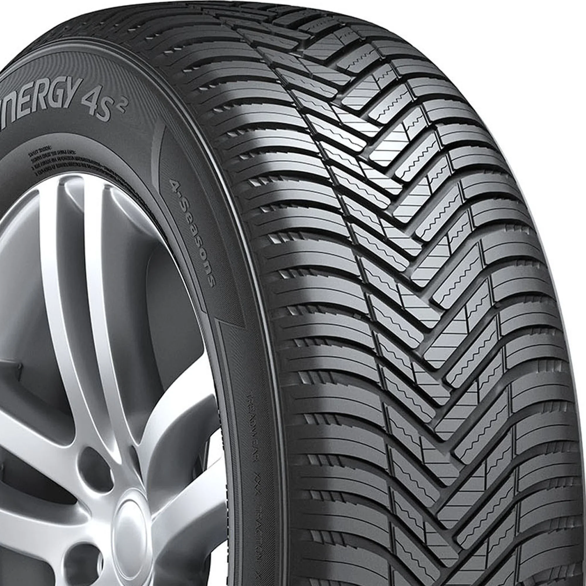 225/50R17 Hankook Kinergy 4S2 (H750) All Weather 98V XL Passenger Tire - Image 6