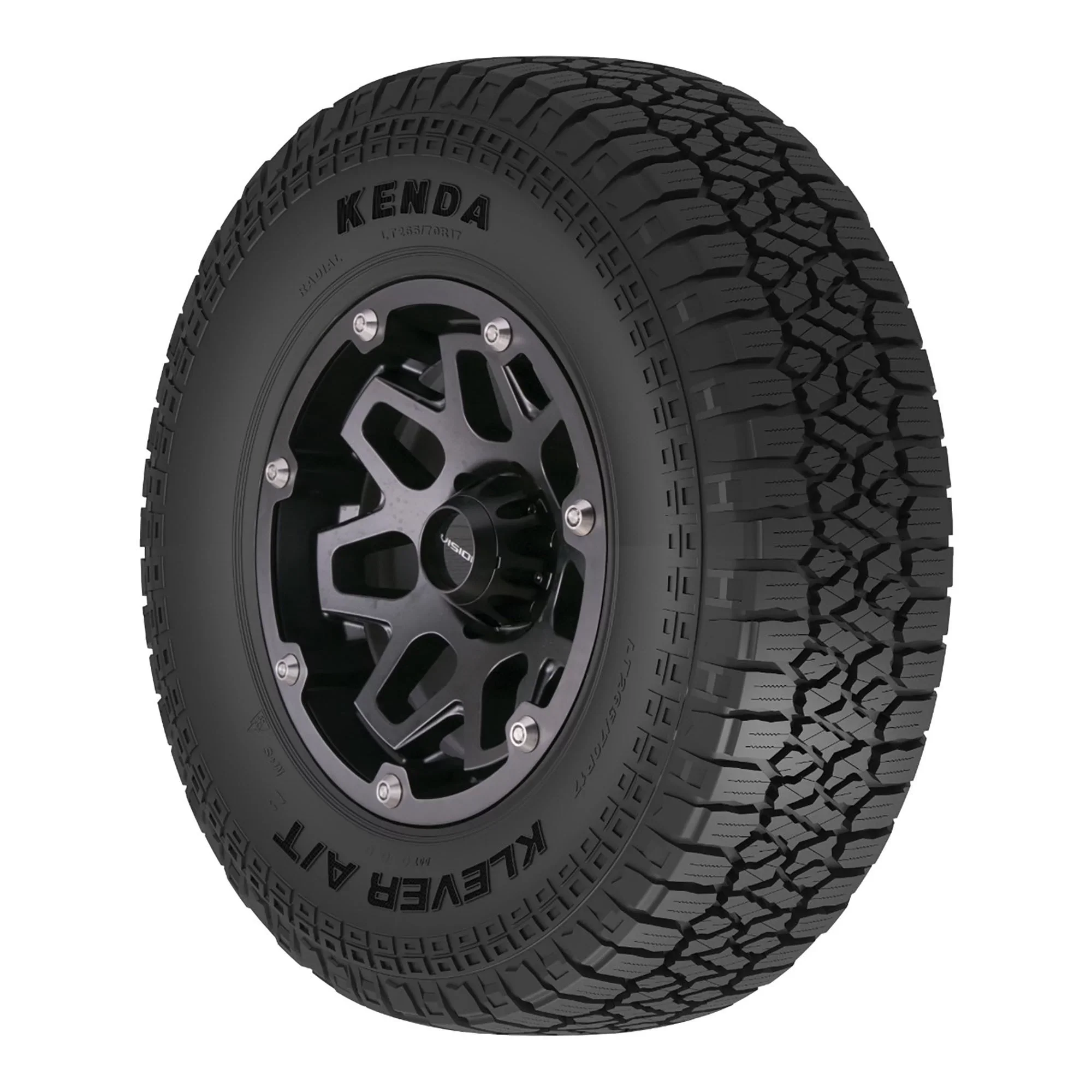 LT265/60R20 Kenda Klever A/T2 KR628 All Terrain 121/118S E Light Truck Tire - Image 4