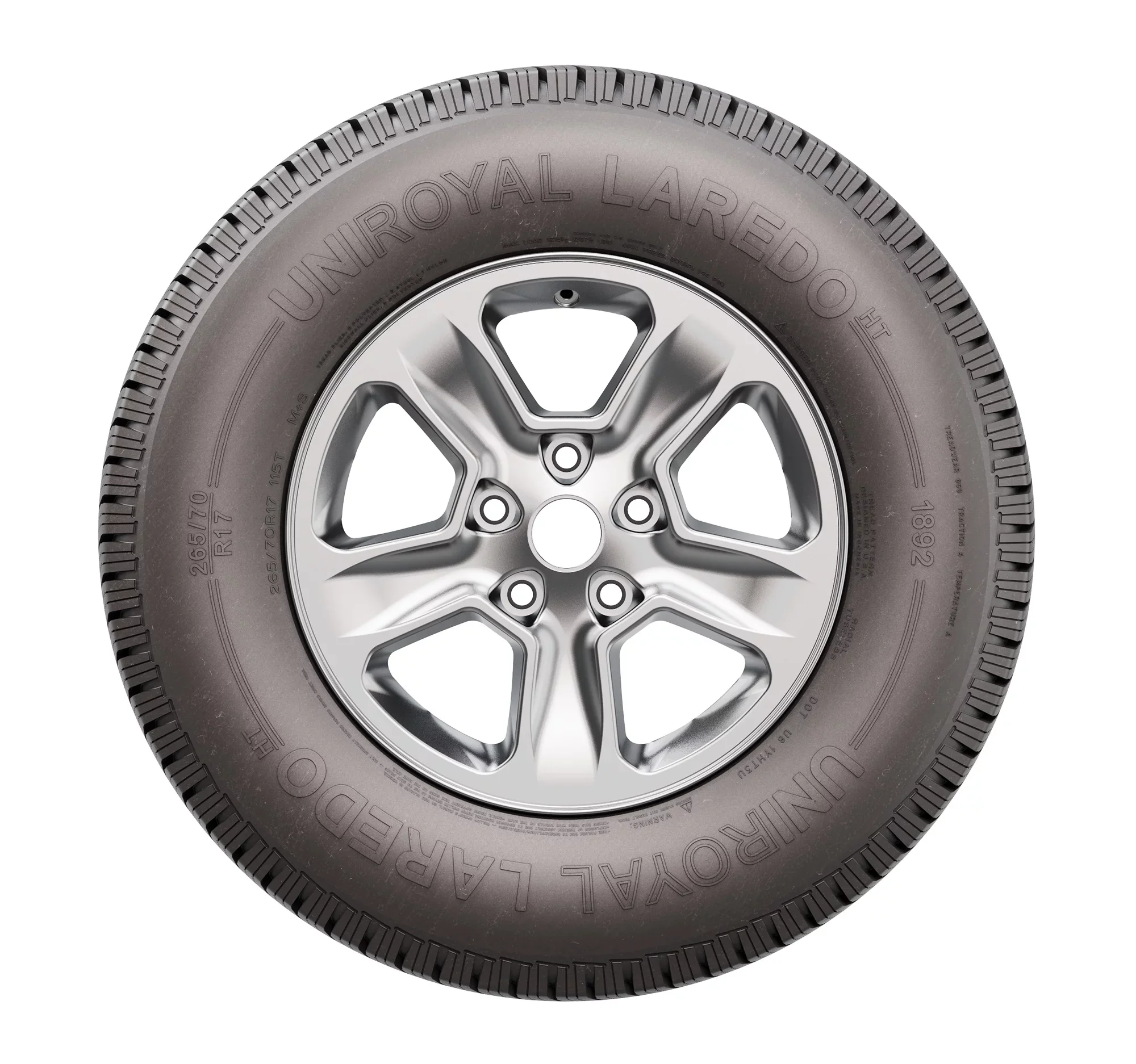 265/60R20/XL Uniroyal  Laredo HT All-Season 115H Tire - Image 3