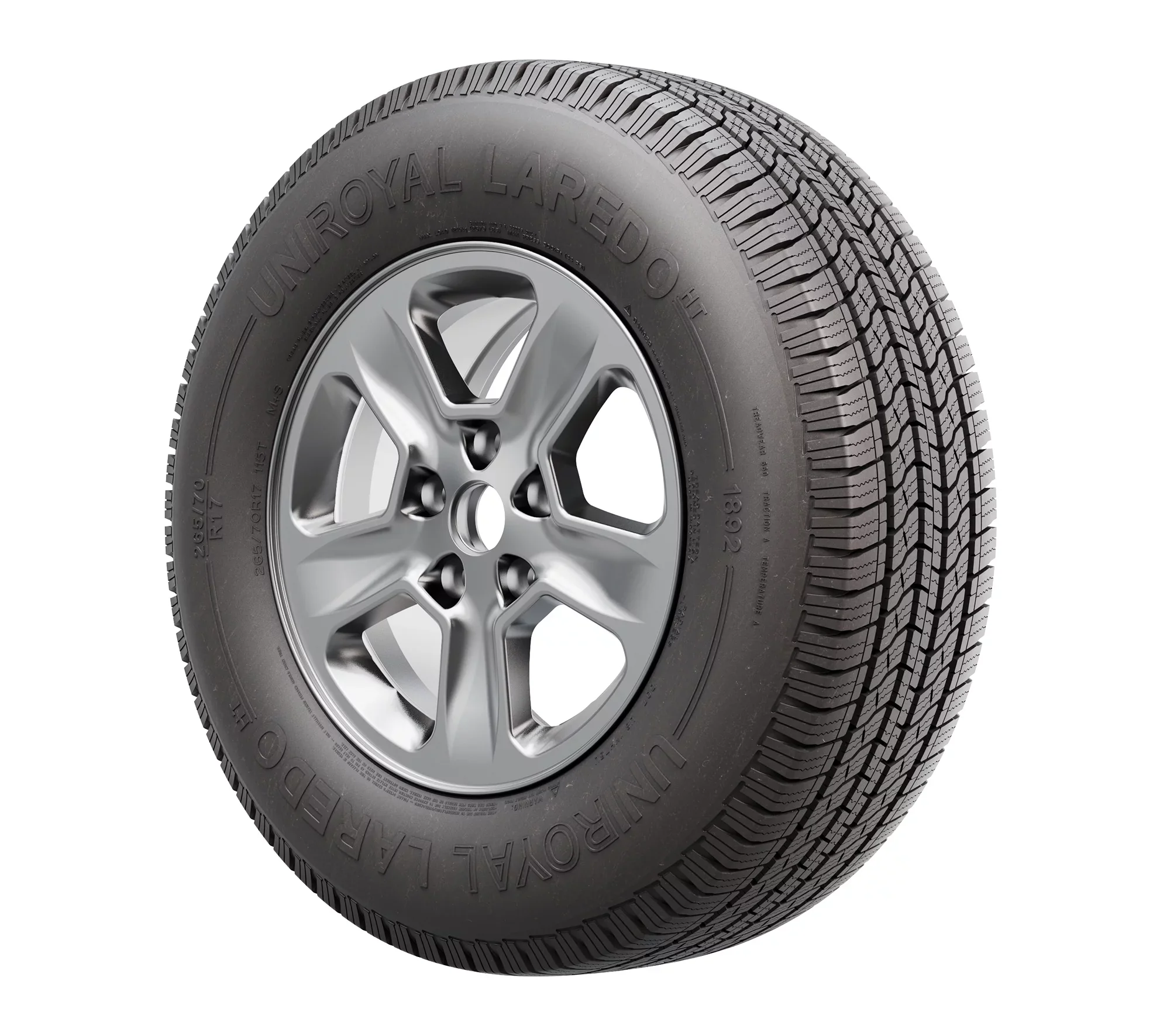 265/60R20/XL Uniroyal  Laredo HT All-Season 115H Tire - Image 5