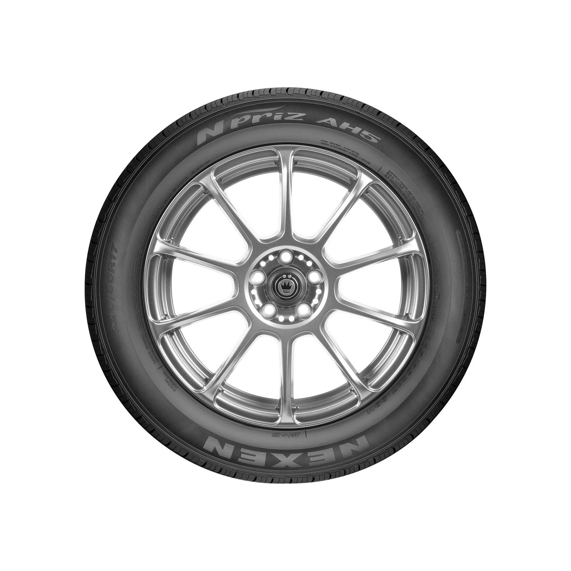 245/45R18 Nexen N'Priz AH5 All Season 100V XL Passenger Tire - Image 2