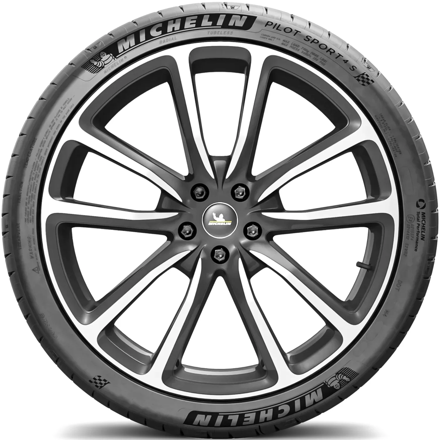 295/35ZR20 Michelin Pilot Sport 4S Performance (105Y) XL Passenger Tire - Image 4