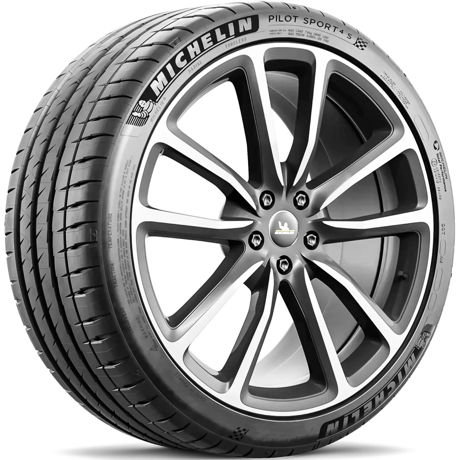295/35ZR20 Michelin Pilot Sport 4S Performance (105Y) XL Passenger Tire - Image 5