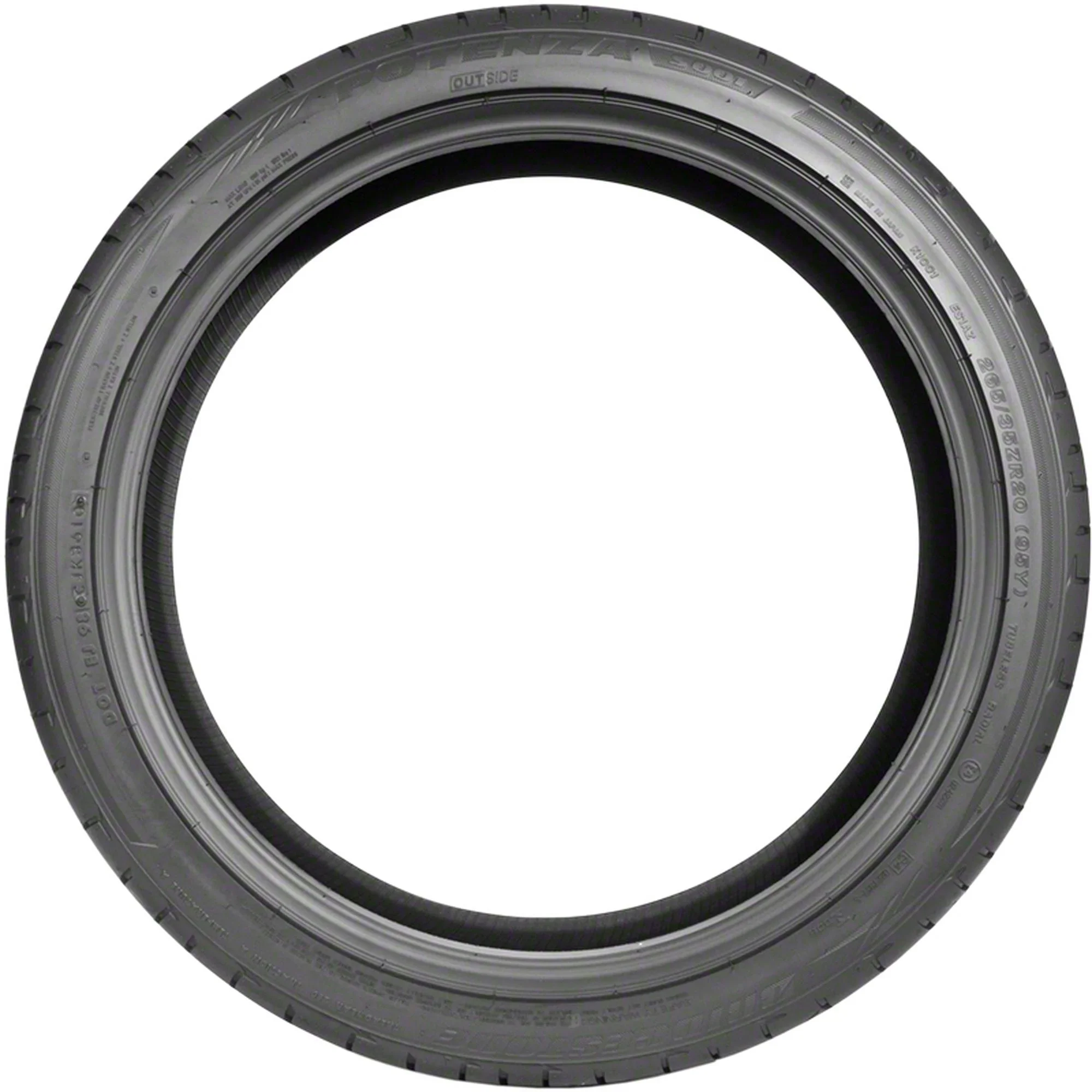 245/40R18 Bridgestone Potenza S001 UHP Summer 97Y XL Passenger Tire - Image 2