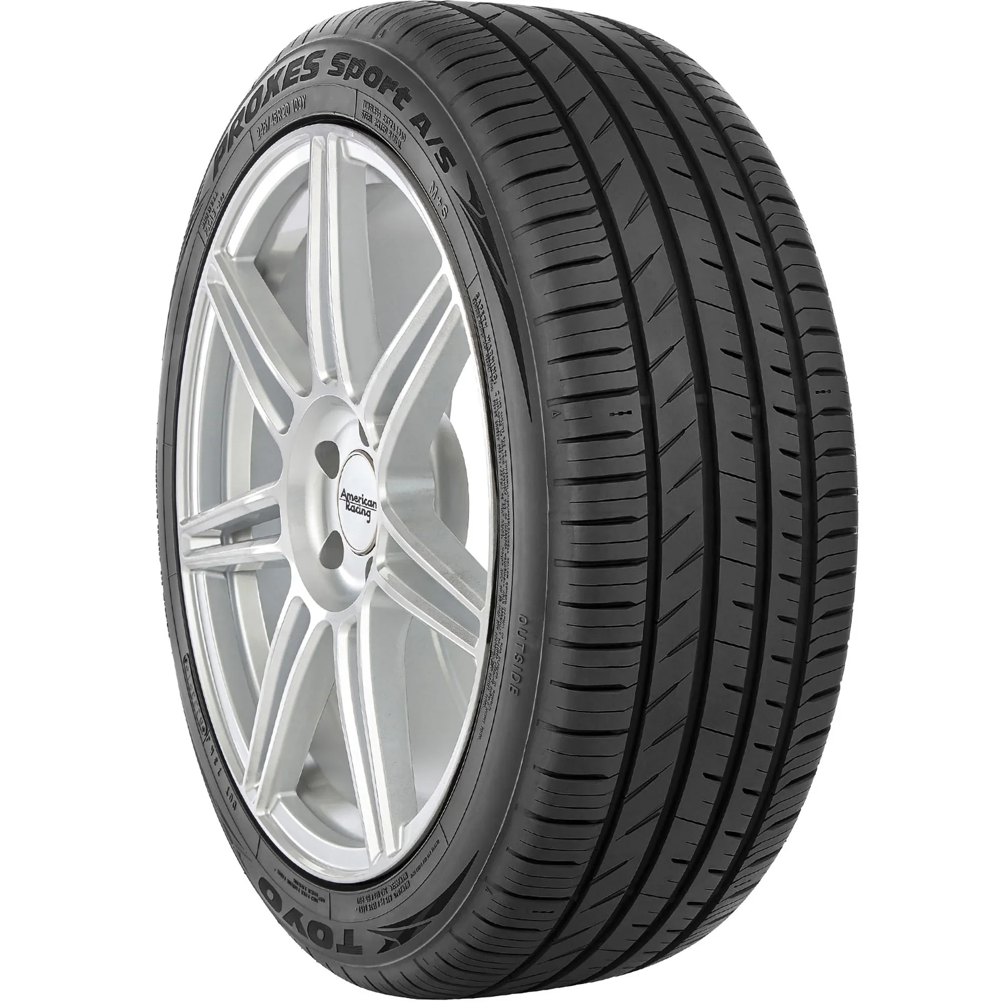 245/45R18 Toyo Proxes Sport A/S UHP All Season 100Y XL Passenger Tire - Image 5