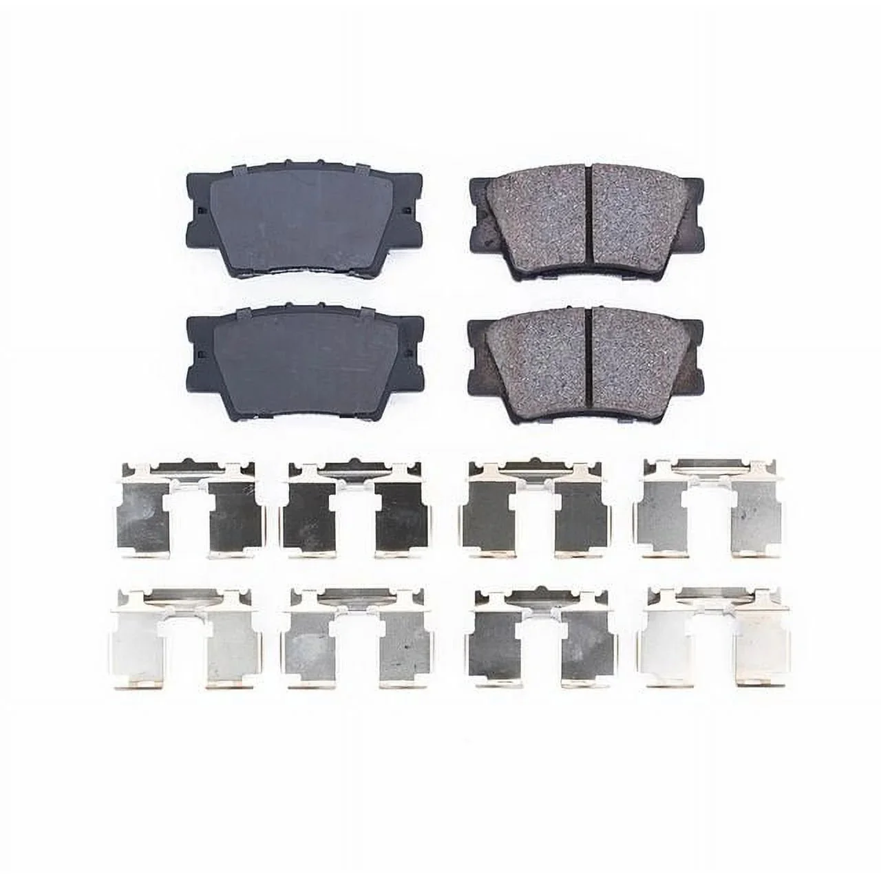 Rear Z17 Evolution Ceramic Brake Pads with Hardware 17-1212 - Image 2