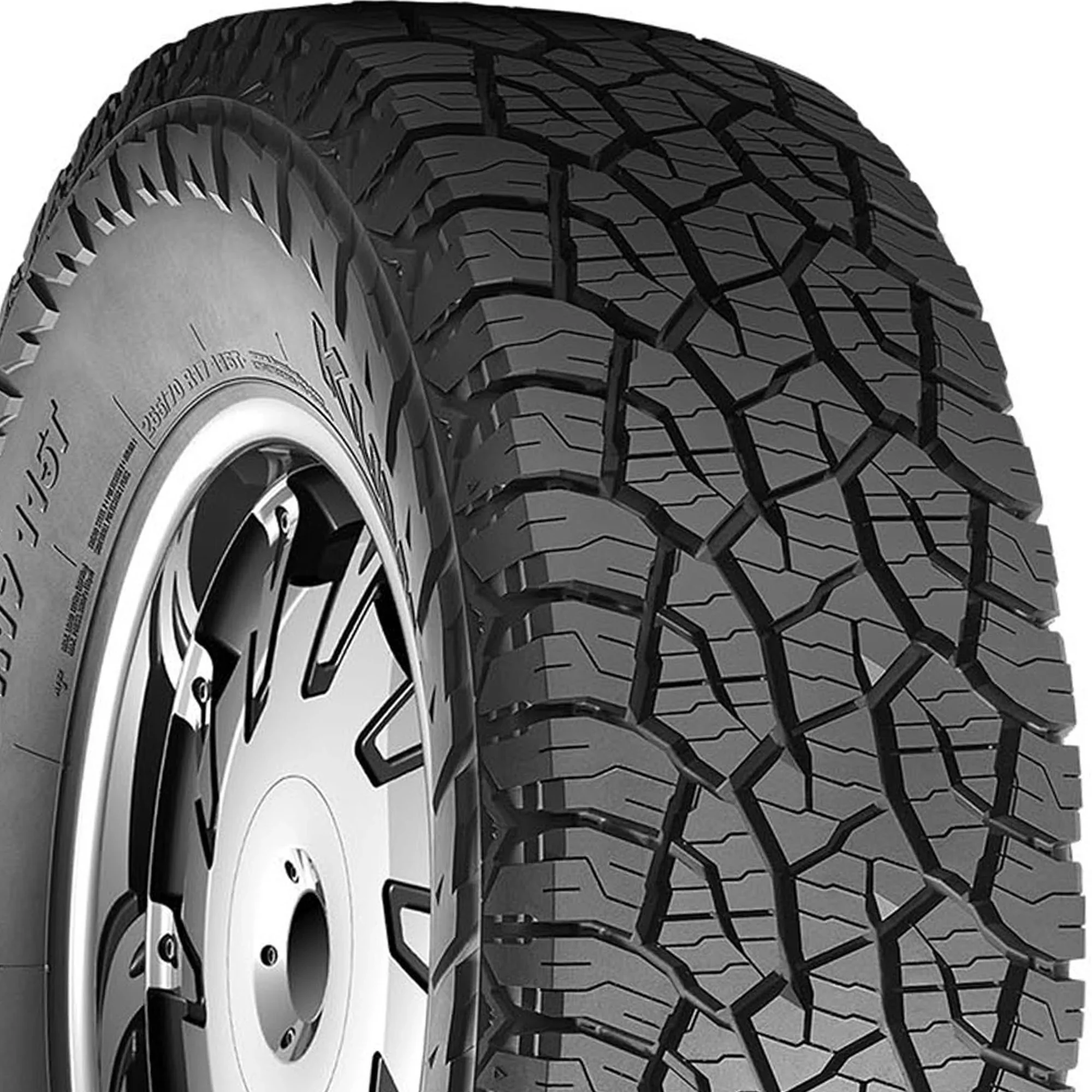 LT265/60R20/10 Kumho Road Venture AT52 121/118S BW All Terrain Tire - Image 6