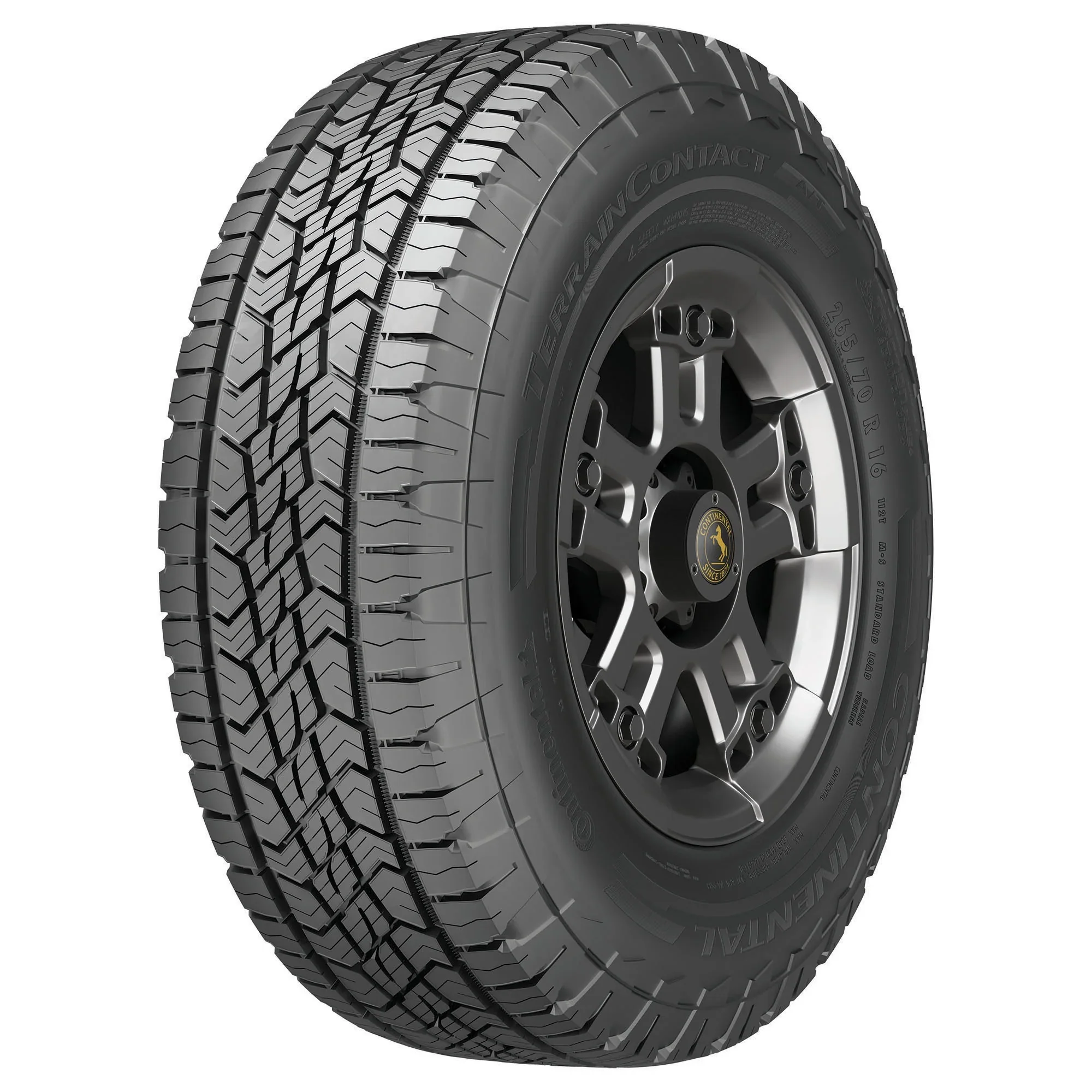 275/65R18 Continental Terraincontact A/T 116T OWL All Terrain Tire
