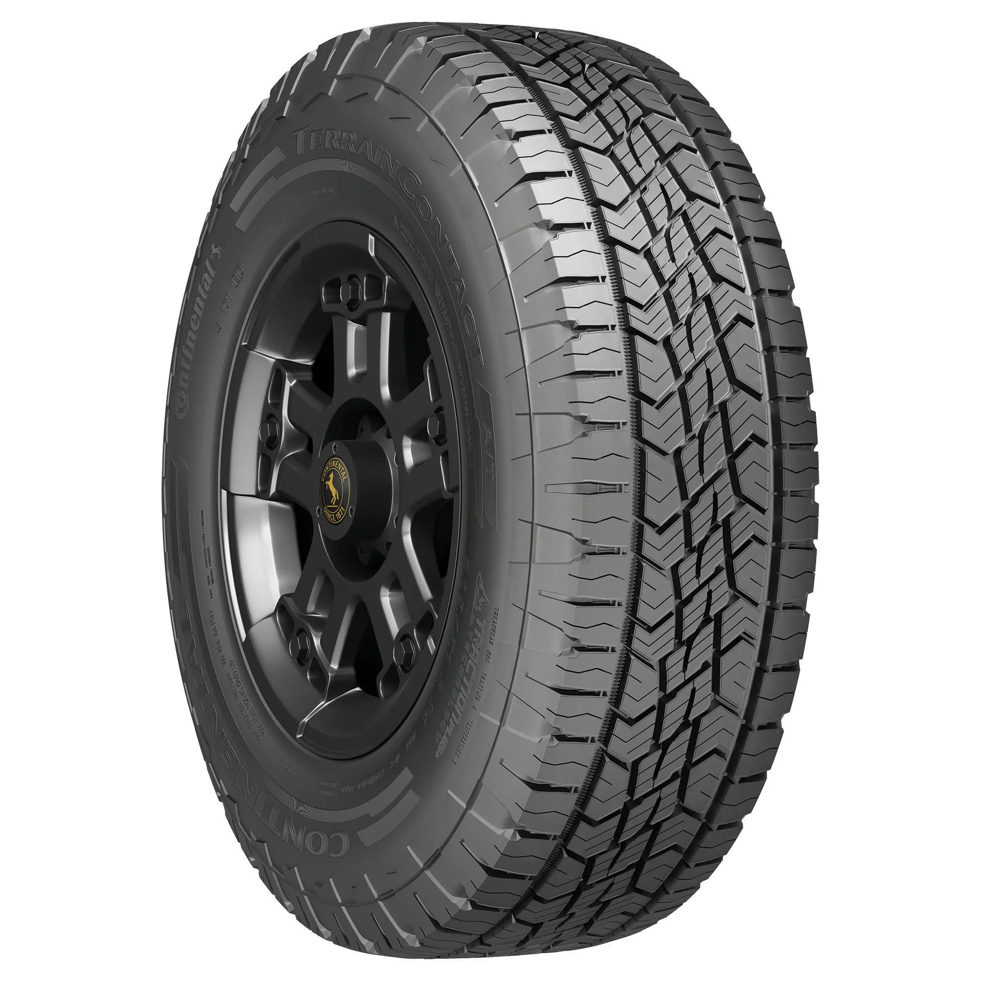 275/65R18 Continental Terraincontact A/T 116T OWL All Terrain Tire - Image 5