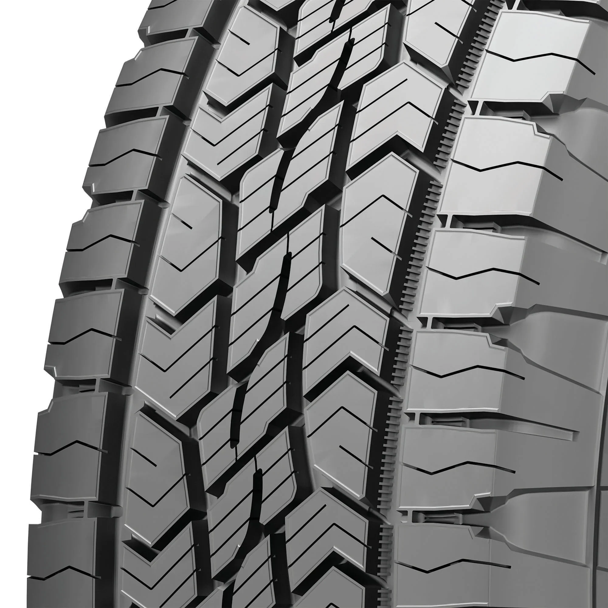 275/65R18 Continental Terraincontact A/T 116T OWL All Terrain Tire - Image 6