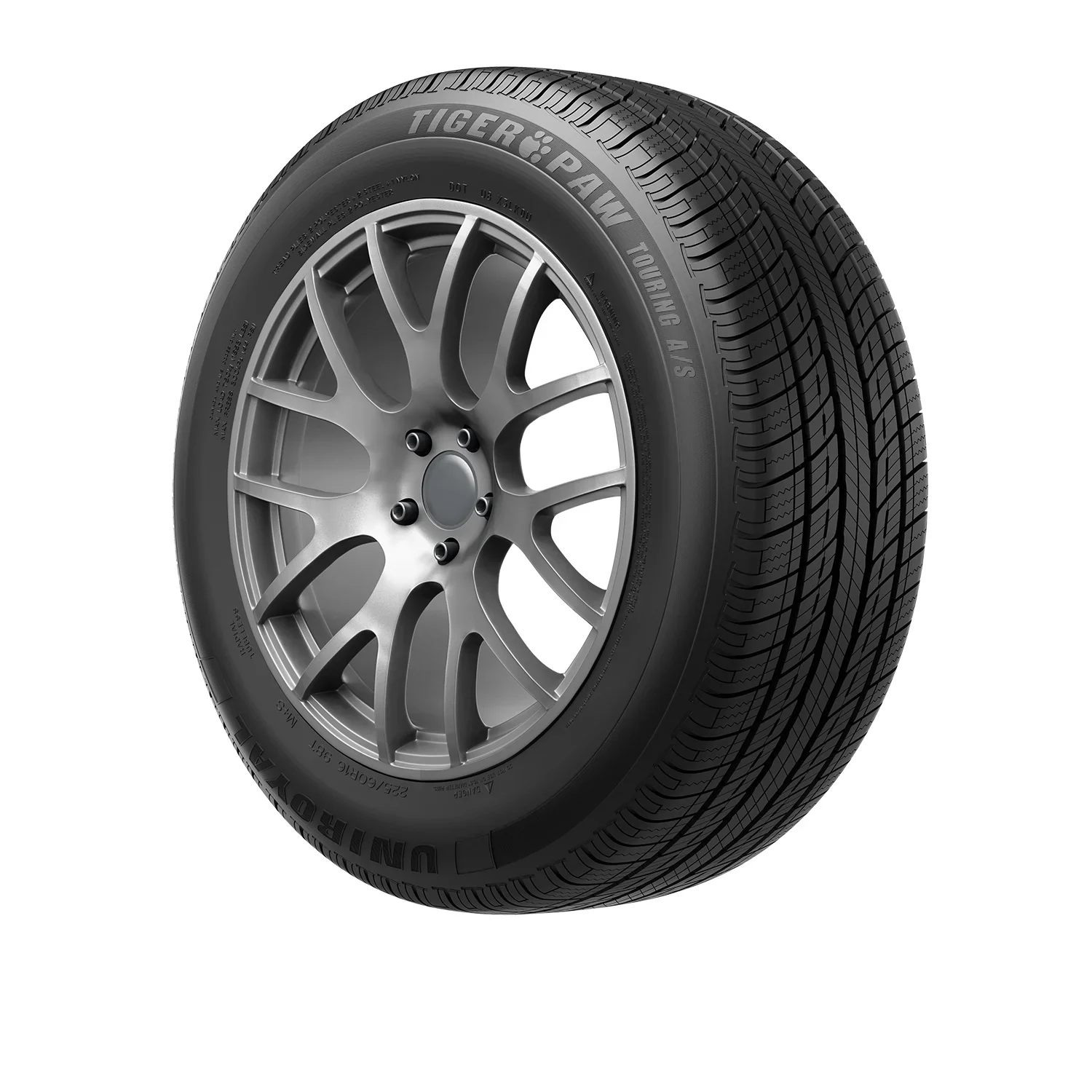 245/45R18 Uniroyal Tiger Paw Touring A/S DT All Season 96V Passenger Tire - Image 6