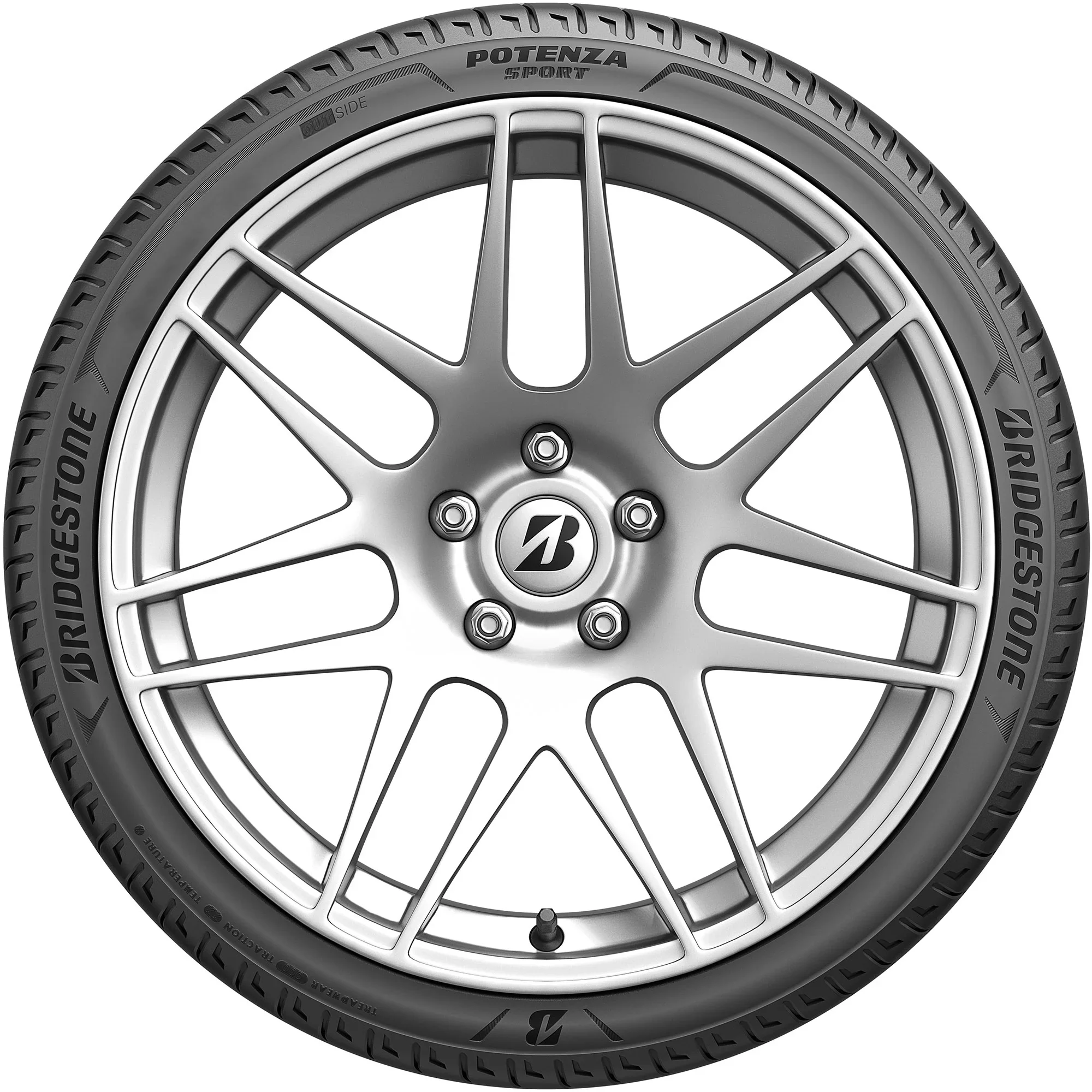 205/45R17 Bridgestone Potenza Sport 88Y XL High Performance - Image 3