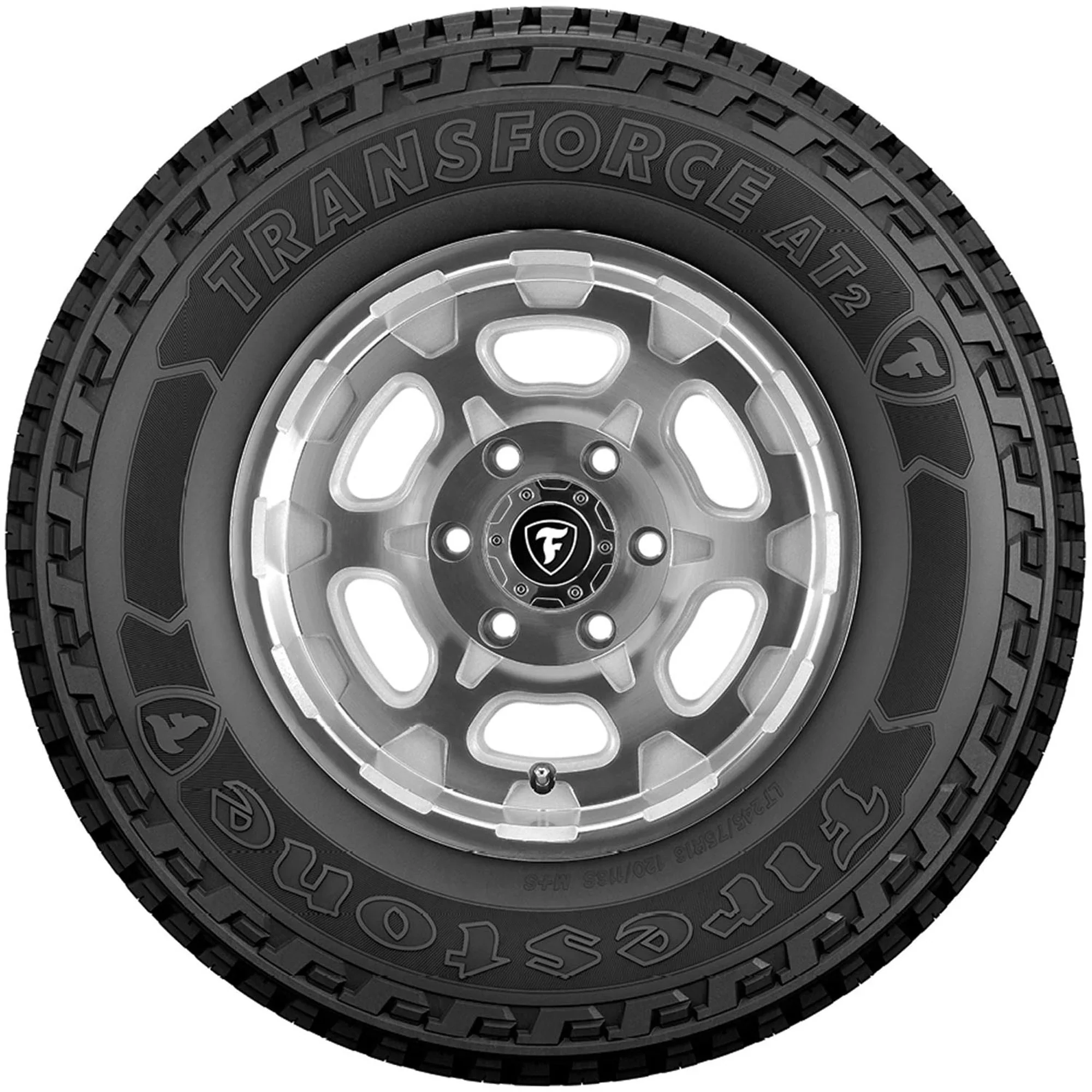 LT275/70R18 Firestone Transforce AT2 All Terrain 125/122R E Light Truck Tire - Image 2