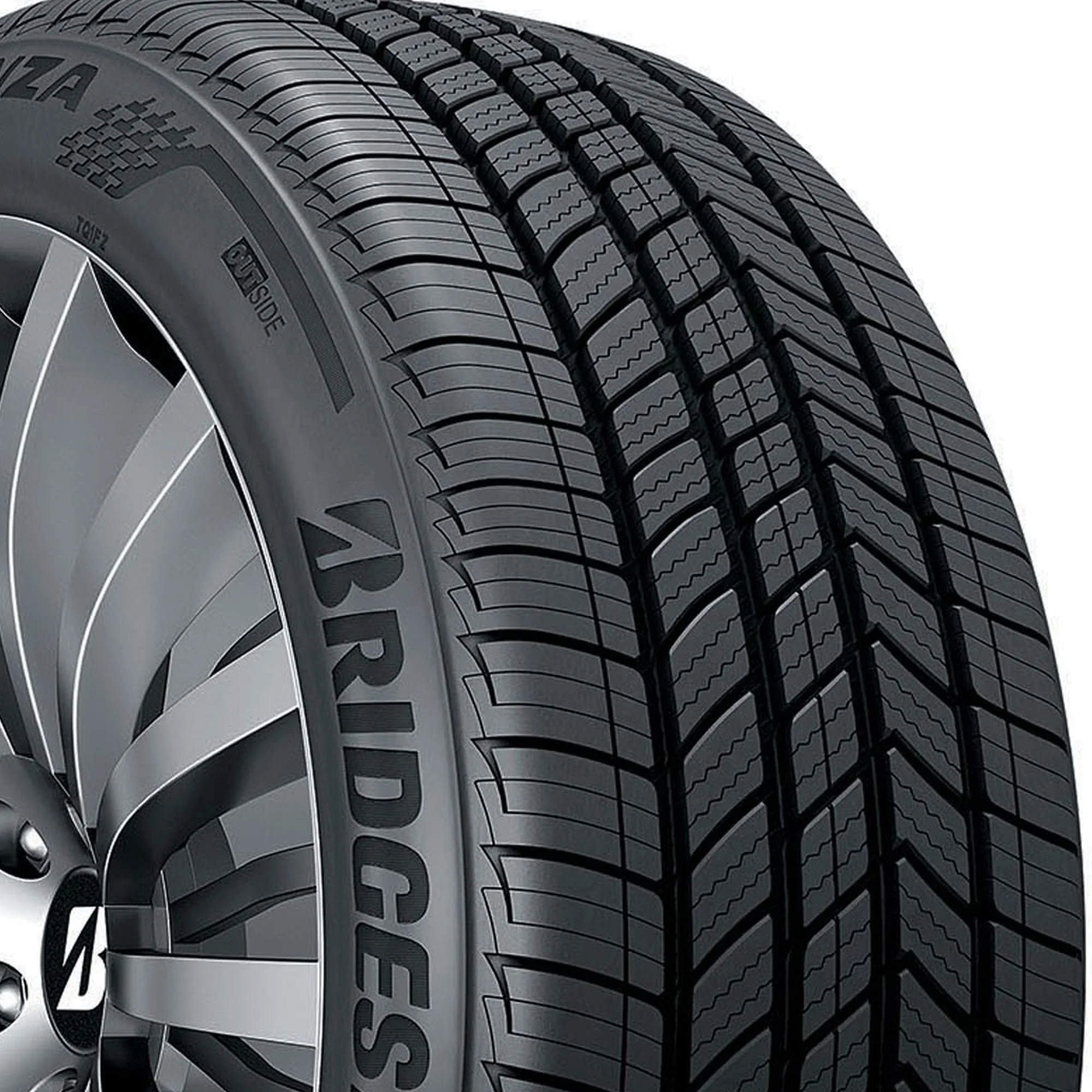 205/50R17 Bridgestone Turanza Quiettrack All Season 93V XL Passenger Tire - Image 6