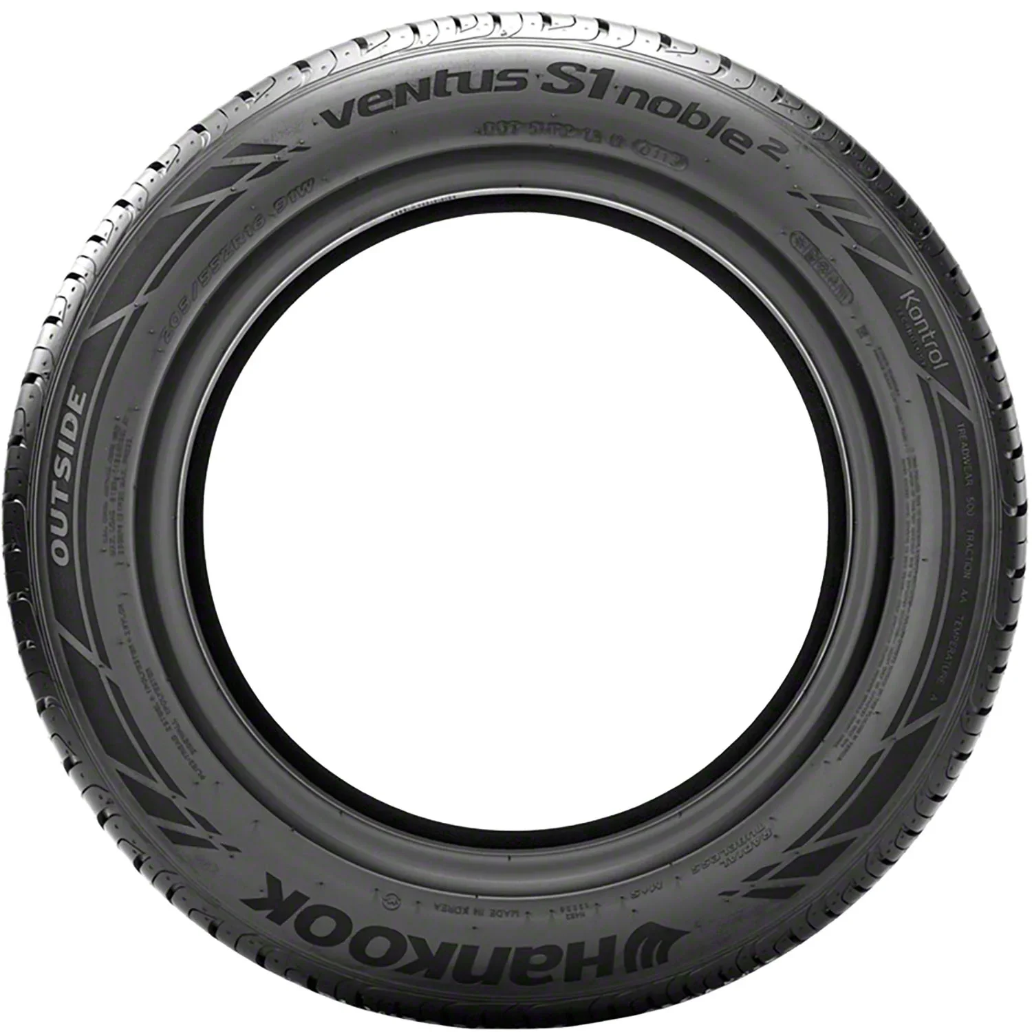 245/45R18 Hankook Ventus S1 Noble2 H452 All-Season Tire - 96V - Image 2