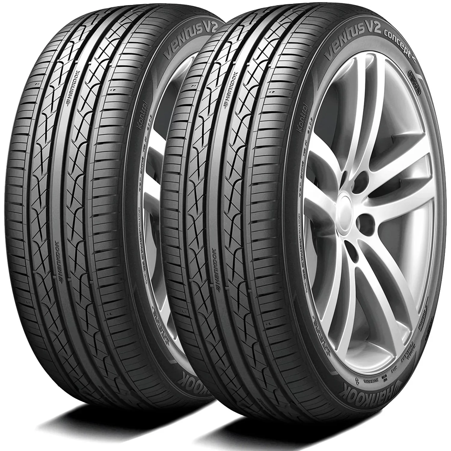 225/40R18 Hankook Ventus V2 Concept2 H457 All Season 92W XL Passenger Tire - Image 4