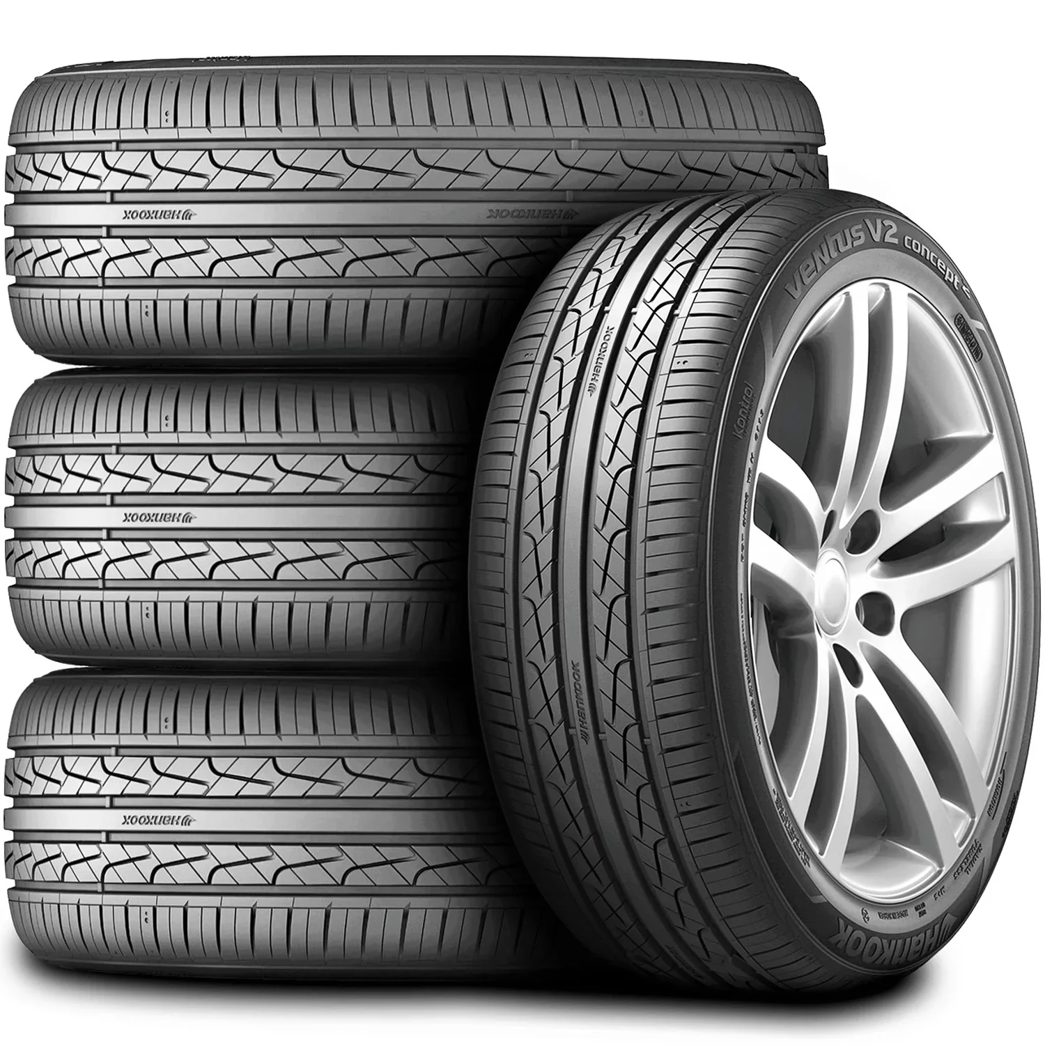 225/40R18 Hankook Ventus V2 Concept2 H457 All Season 92W XL Passenger Tire - Image 5
