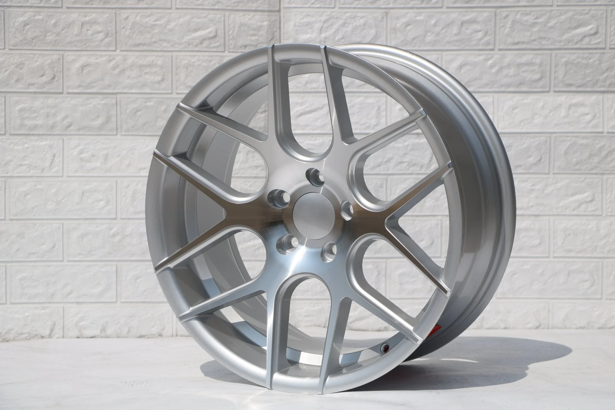 W001 SSA03 Silver Machined Face 18*8.0 ET35 5x114.3 CB73.1  MB-2182 - Logo - Image 5