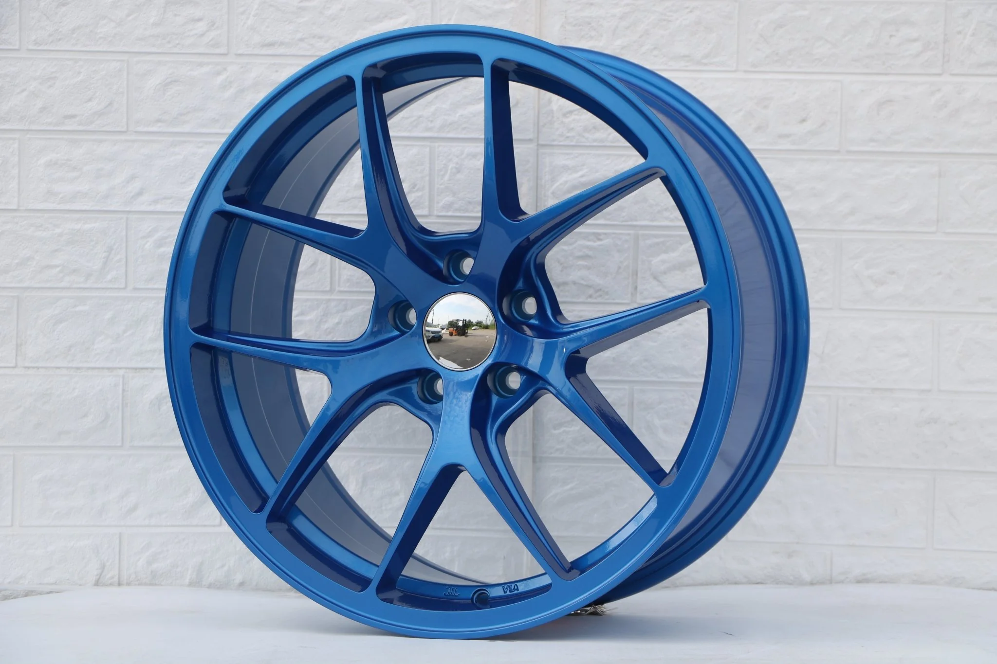 W005 1139 Blue 19x8.5 ET35 5x112/114.3 CB73.1 - Image 4