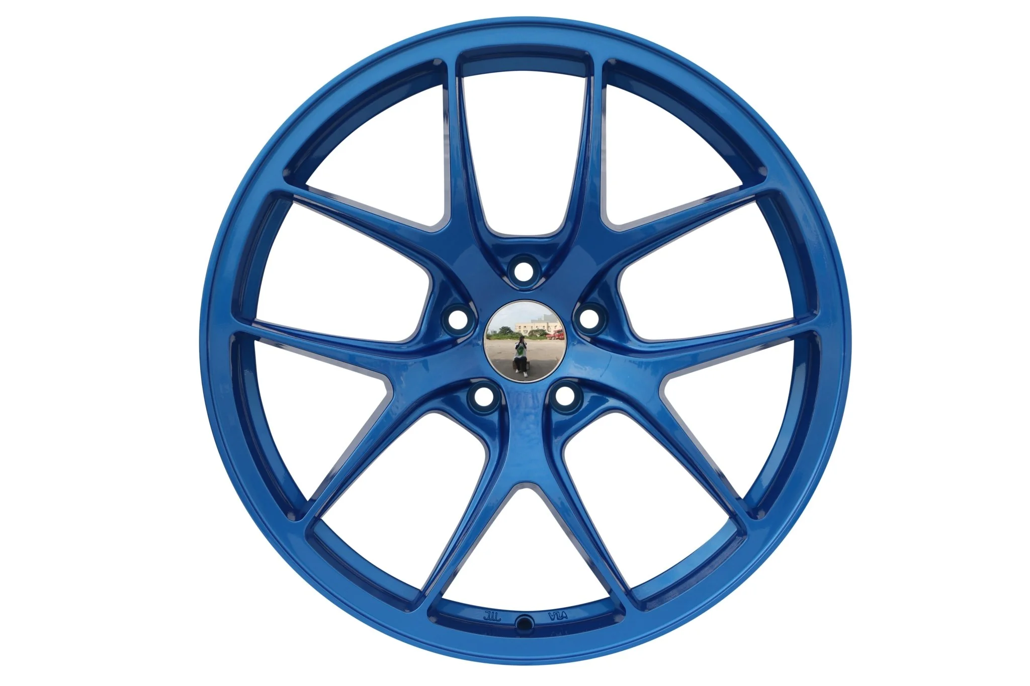 W005 1139 Blue 19x8.5 ET35 5x112/114.3 CB73.1 - Image 5