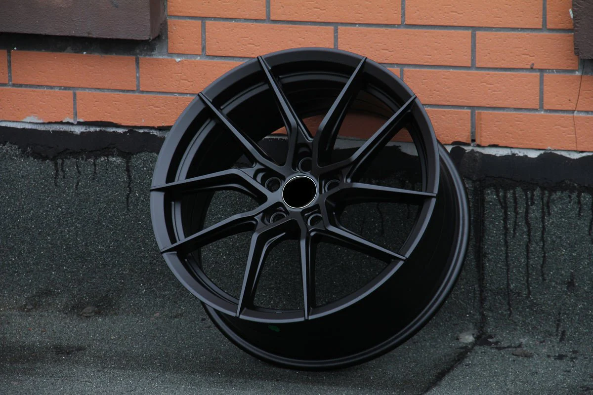 W007 VS1057 Satin Black 18x8.0 ET35 5x114.3 CB73.1 - Image 2