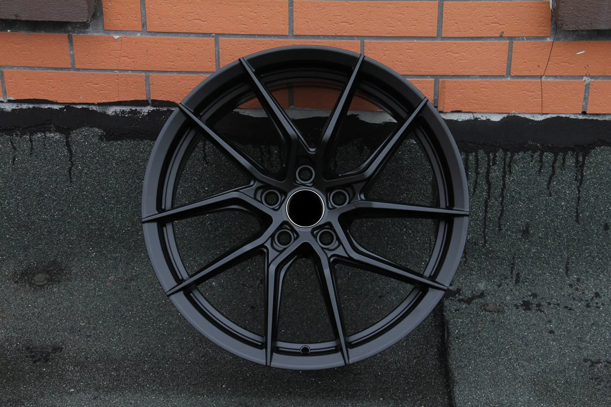 W007 VS1057 Satin Black 18x8.0 ET35 5x114.3 CB73.1 - Image 3