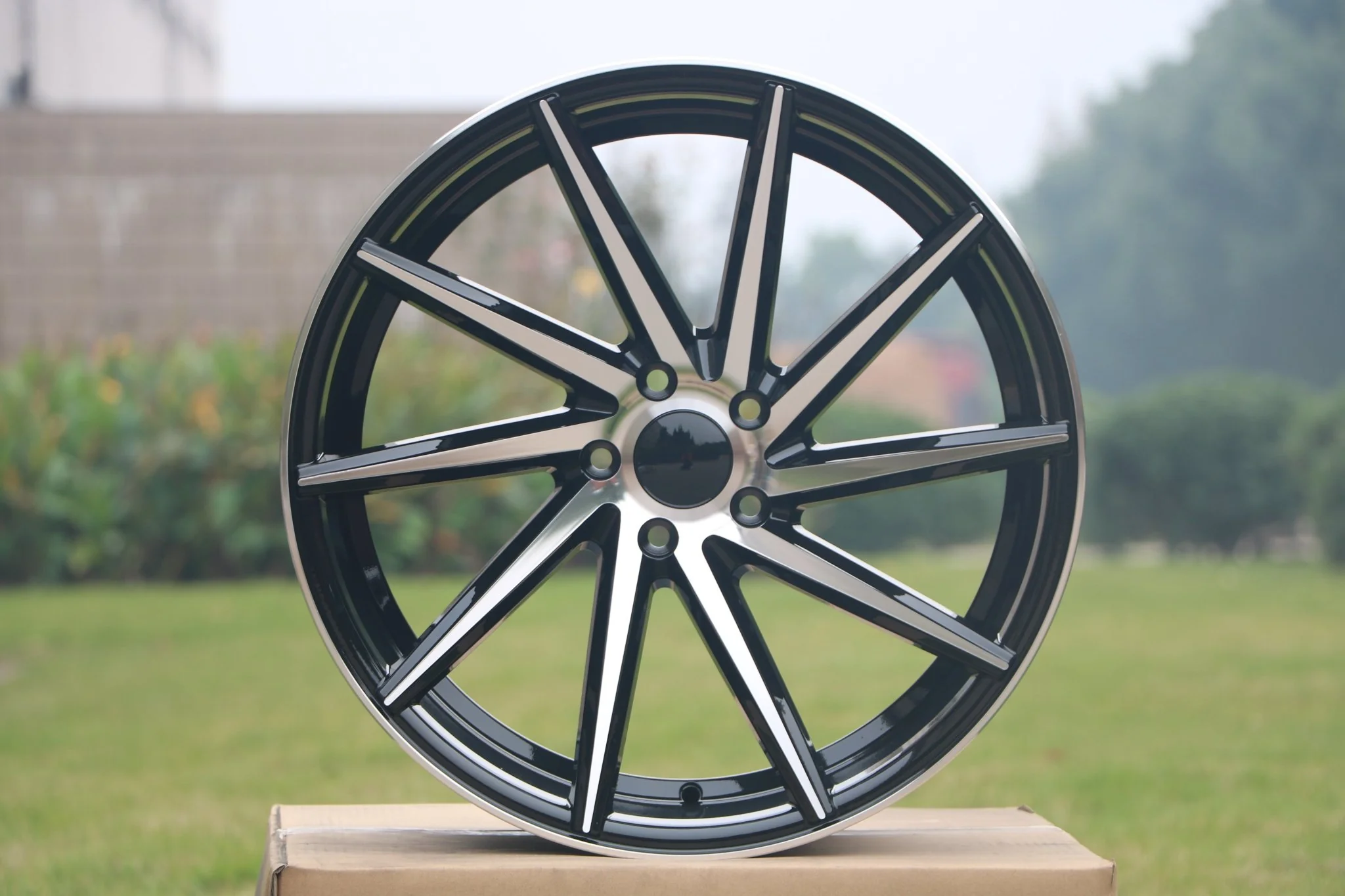 W013 1059 Black Machined Face 20x8.5 ET35 5x112/114.3 CB73.1 MB-1582 - Image 6