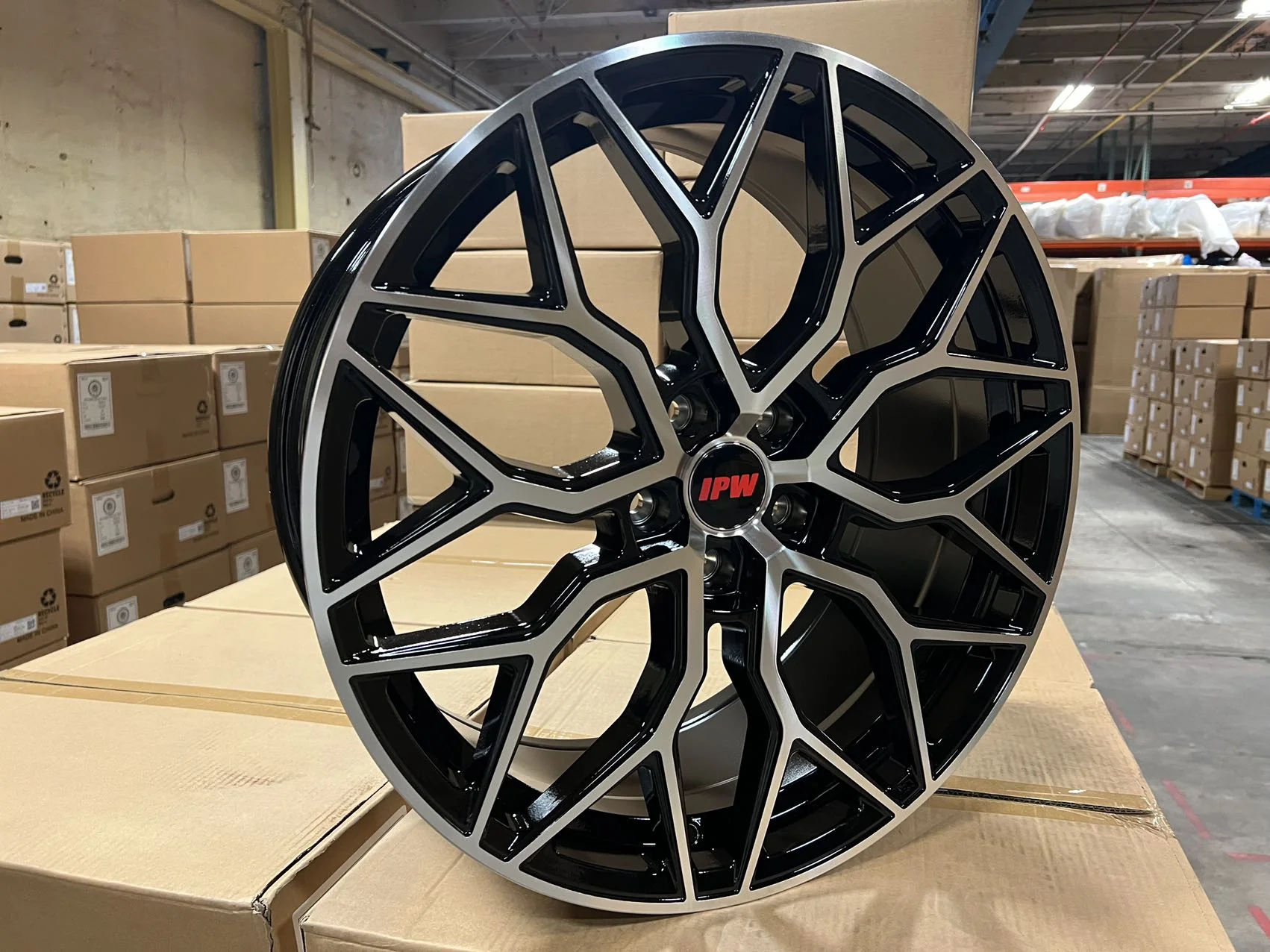W028 / W1402 XH1024 Black Machined Face 20x8.5 ET38 5x114.3 CB73.1 - Image 6