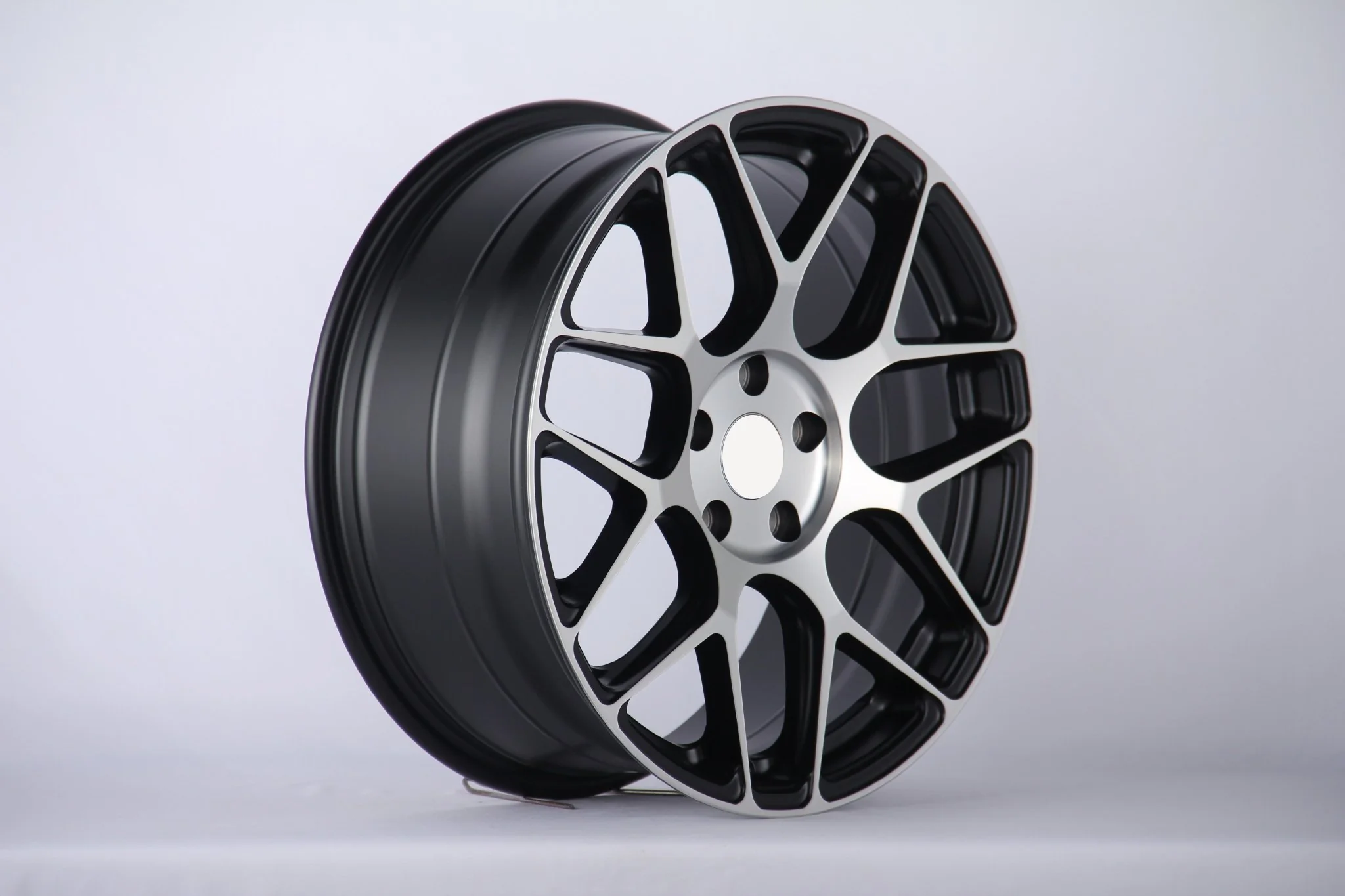 W056 330 Matte Black Machine Face 18x8.0 ET42 5x114.3 CB73.1 - Image 3