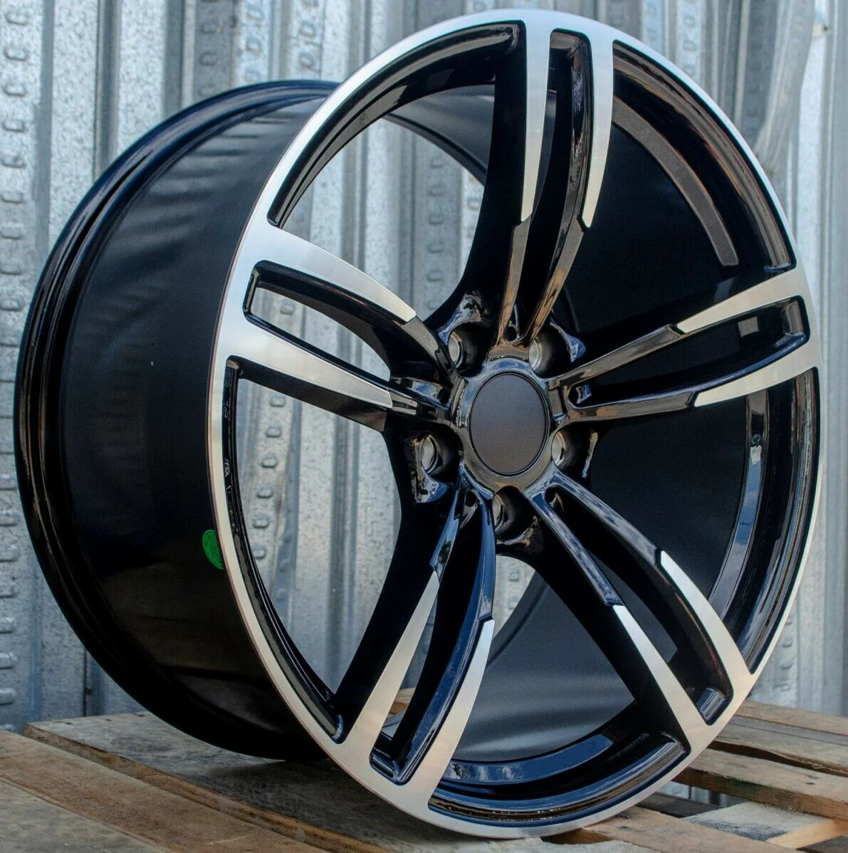 W1121 Black Machined Face 18*9.0 ET35 5x120 CB72.5 C956-B