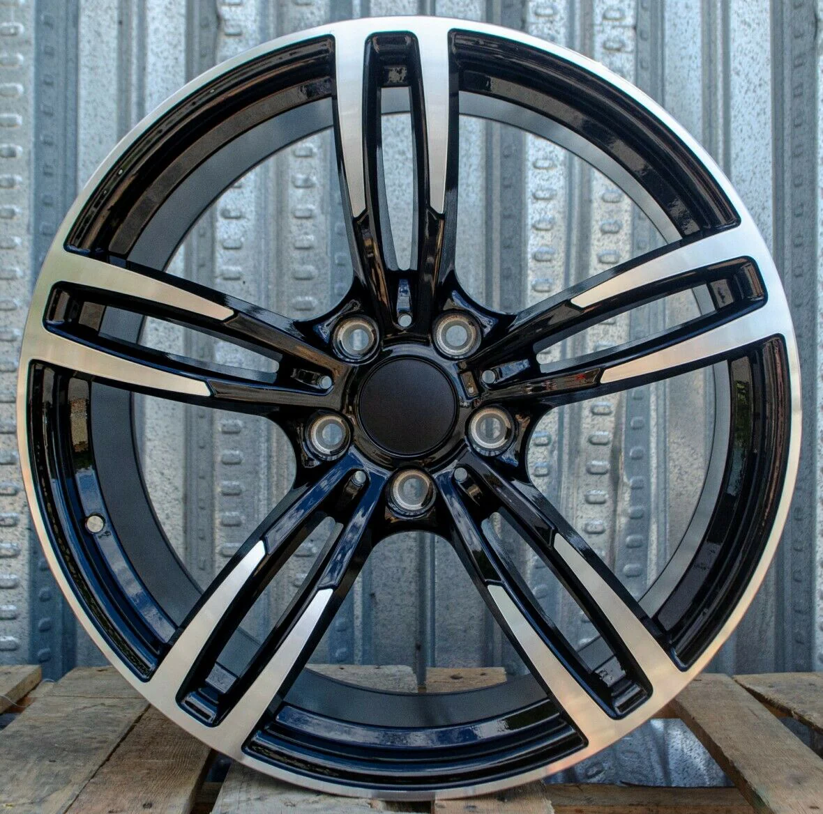 W1121 Black Machined Face 18*9.0 ET35 5x120 CB72.5 C956-B - Image 6