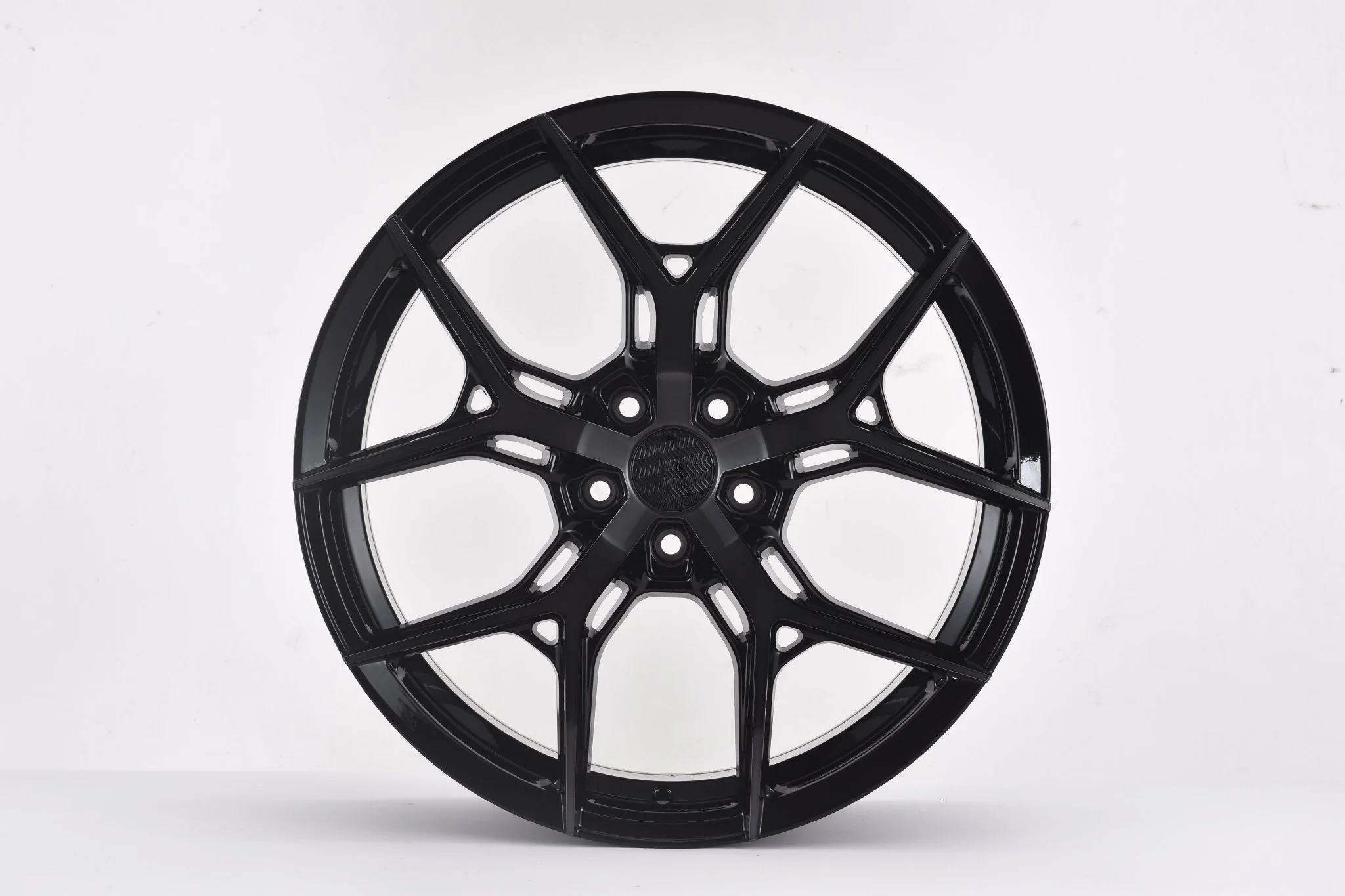 W1500 1696 Gloss Black 22x11 ET35 5x112 CB66.6 - Image 3