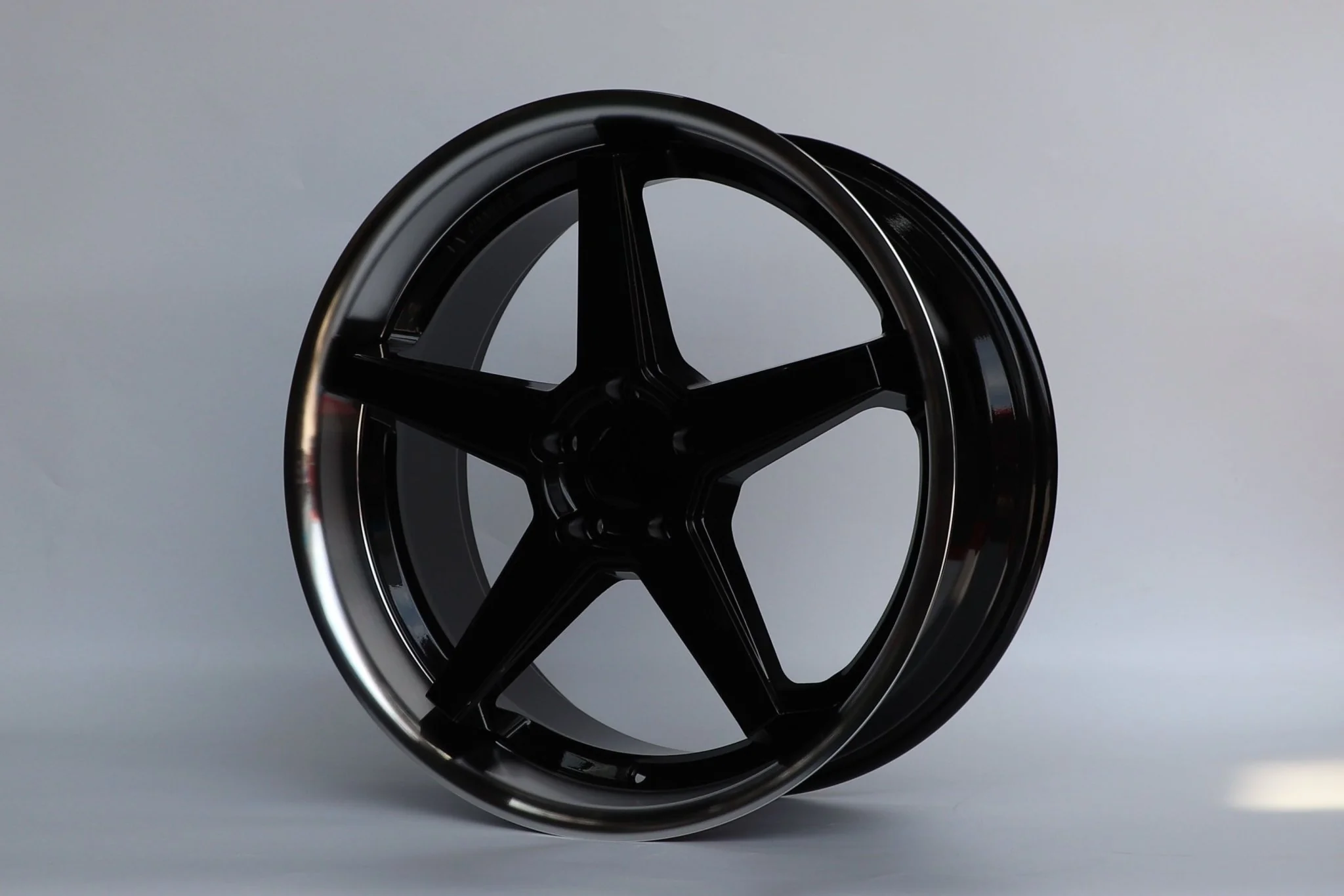 W1501 D1680 Black Machined Lip 20x9.0 ET35 5x112/114.3 CB73.1 - Image 2