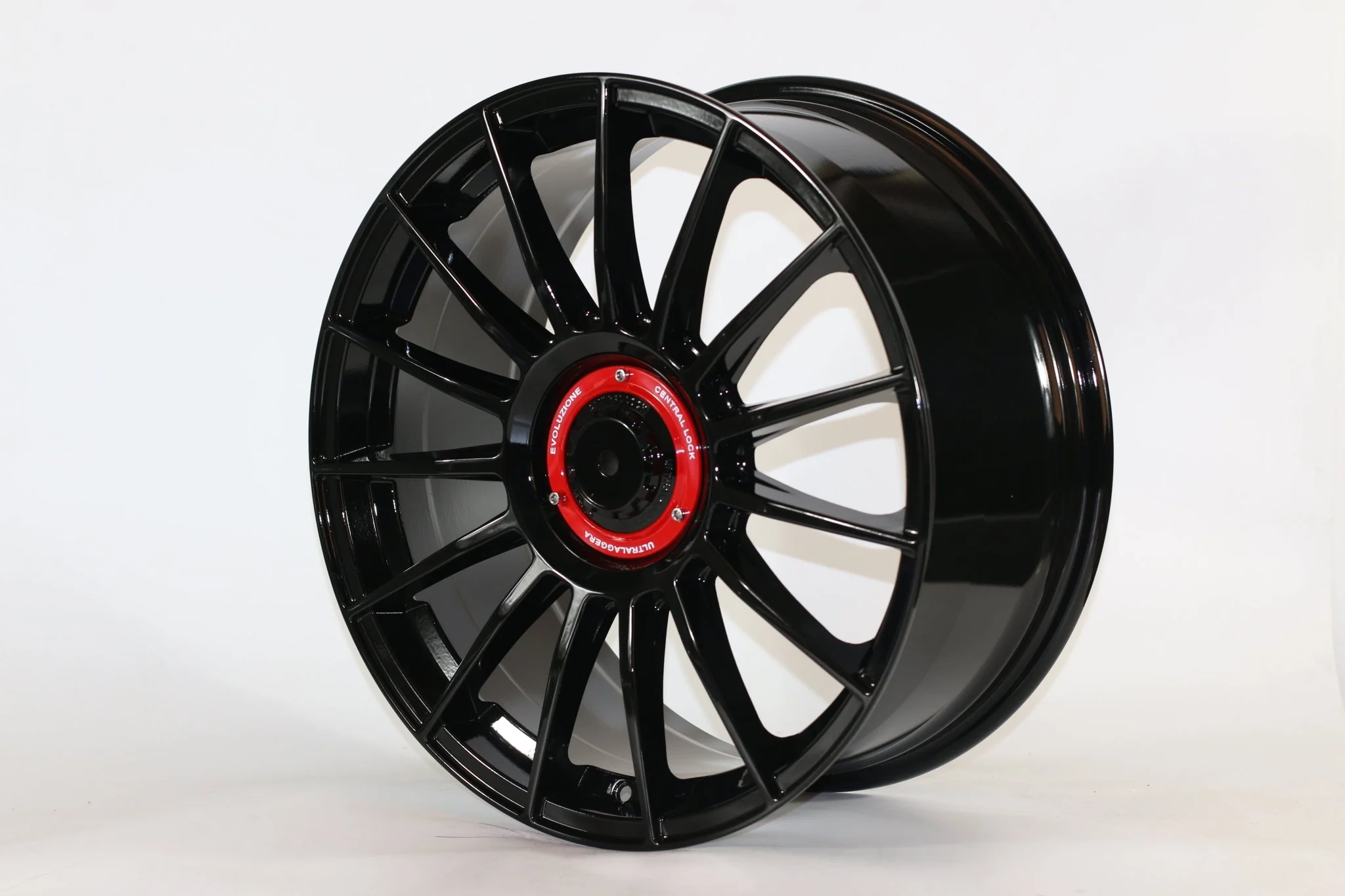 W1544 IVF-257 Gloss Black 18x8.0 ET35 5x112 /114.3 CB73.1 - Image 3