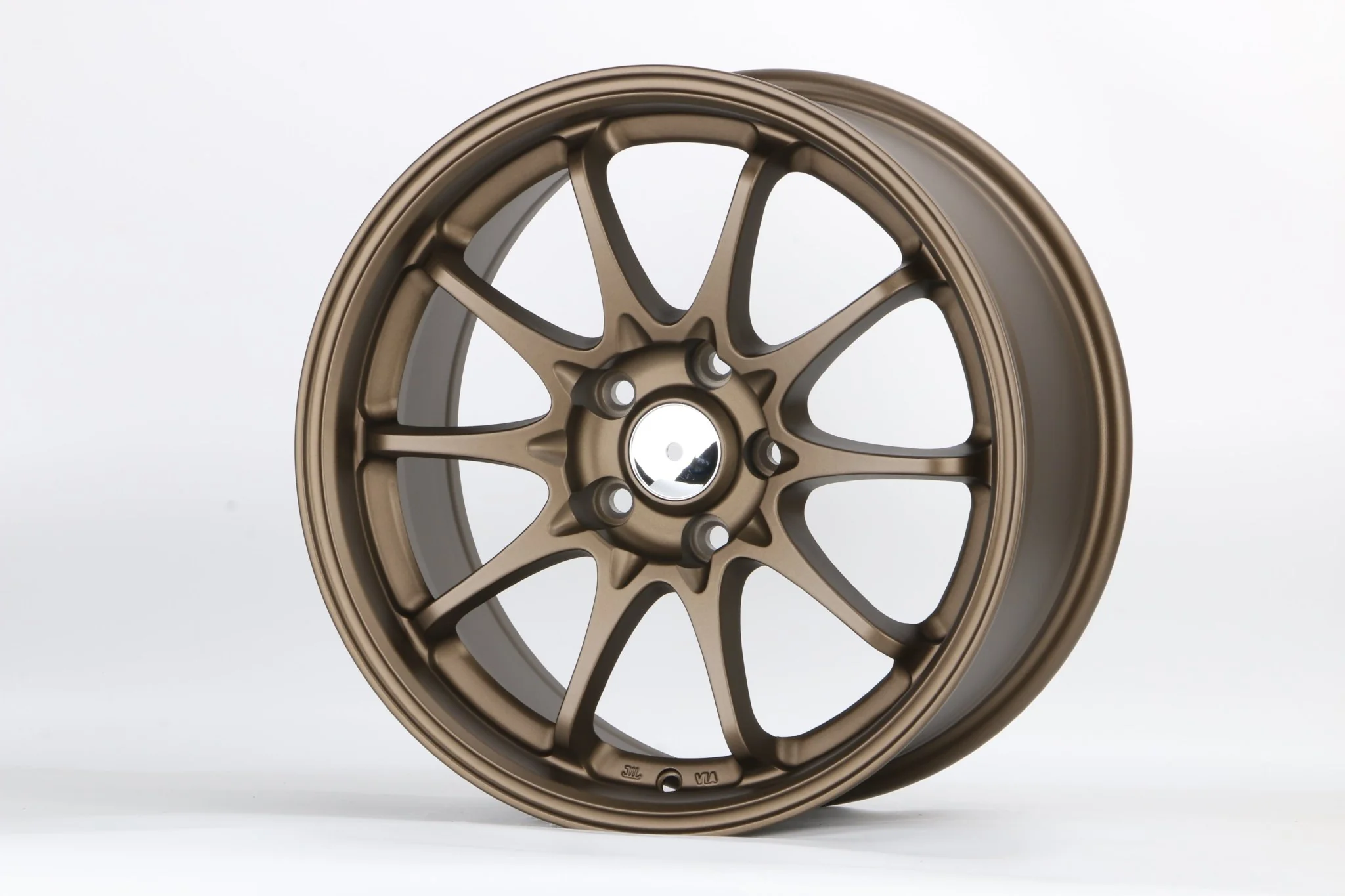 W1549 IVF-695 Satin Bronze 17x8 ET35 5x114.3 CB73.1 - Image 2