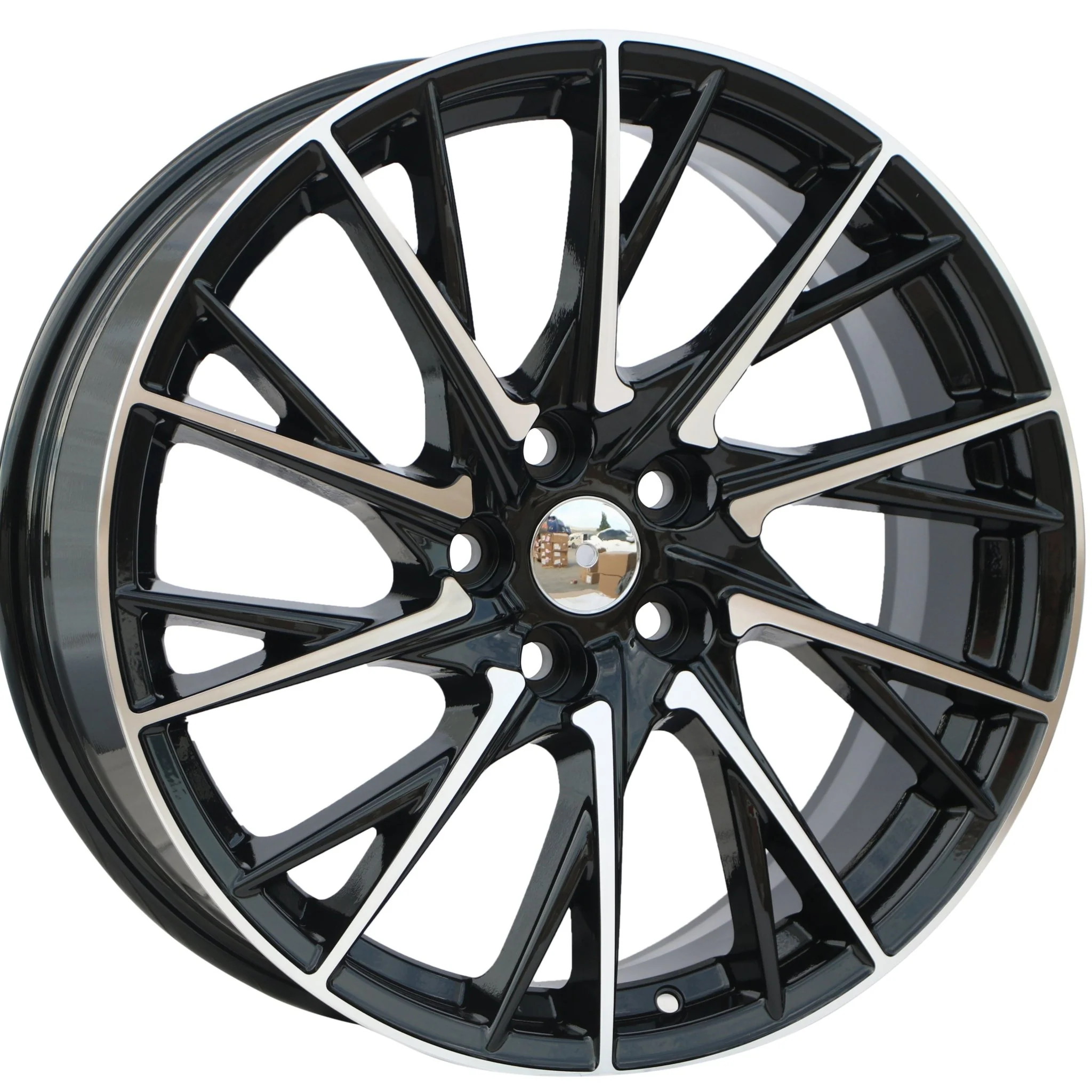 W205 Black Machined Face 19x7.5 ET35 5x100 CB73.1